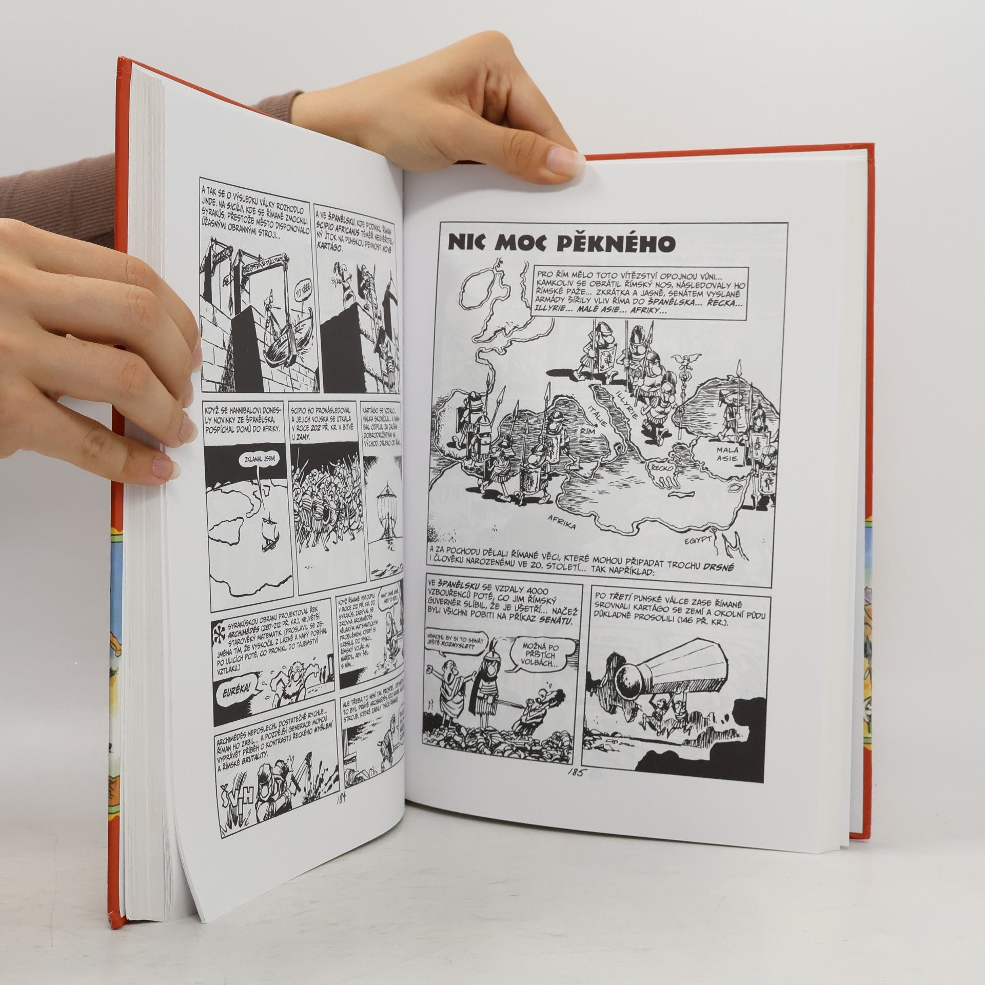 Larry Gonick Komiksová historie světa #2: Od vzestupu Číny po pád Říma