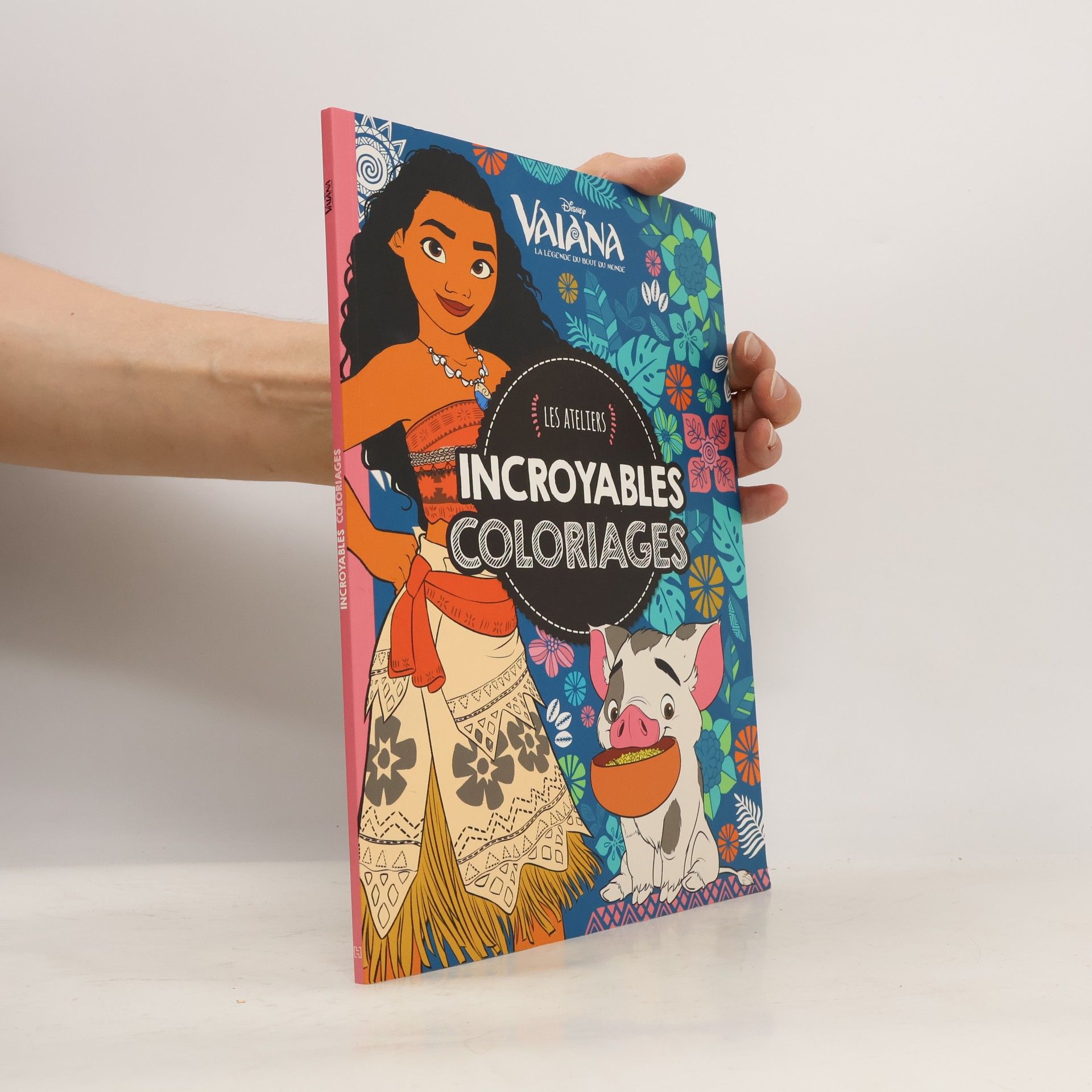 Hachette Vaiana: Incroyables coloriages, Ateliers Disney
