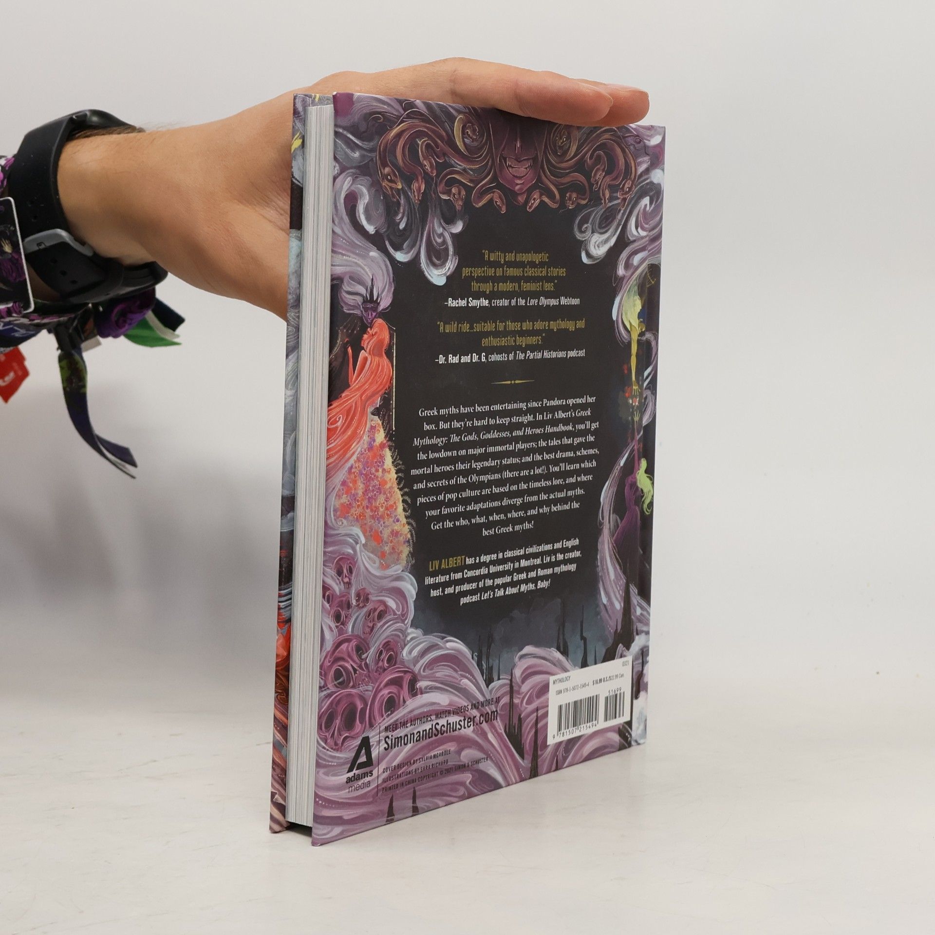 Liv Albert Greek Mythology: The Gods, Goddesses, and Heroes Handbook