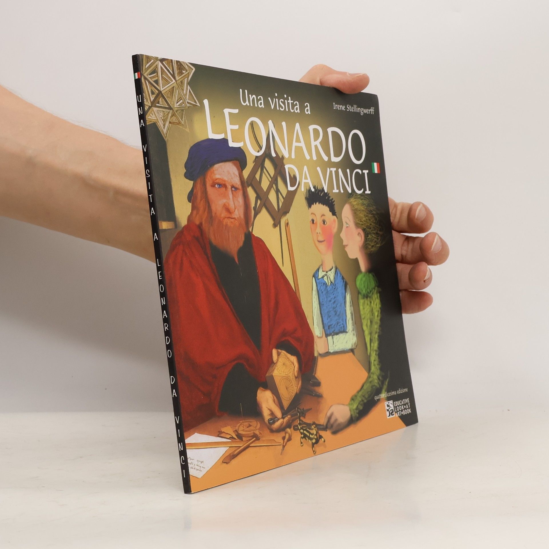 Educative Look at Art Book: Una visita a Leonardo da Vinci