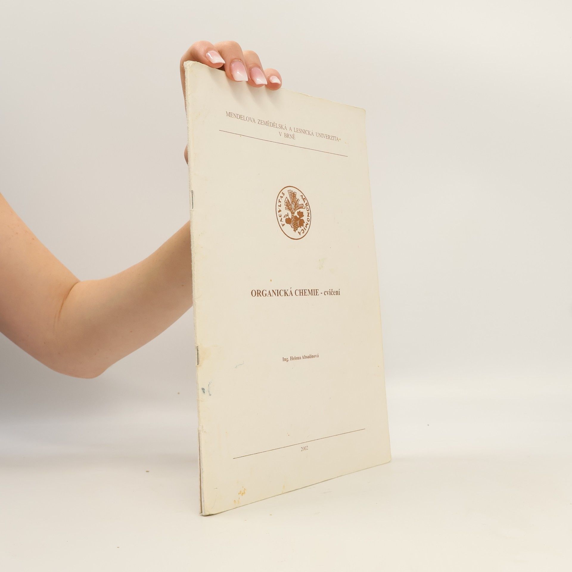 Helena Absolínová Organická chemie - cvičení