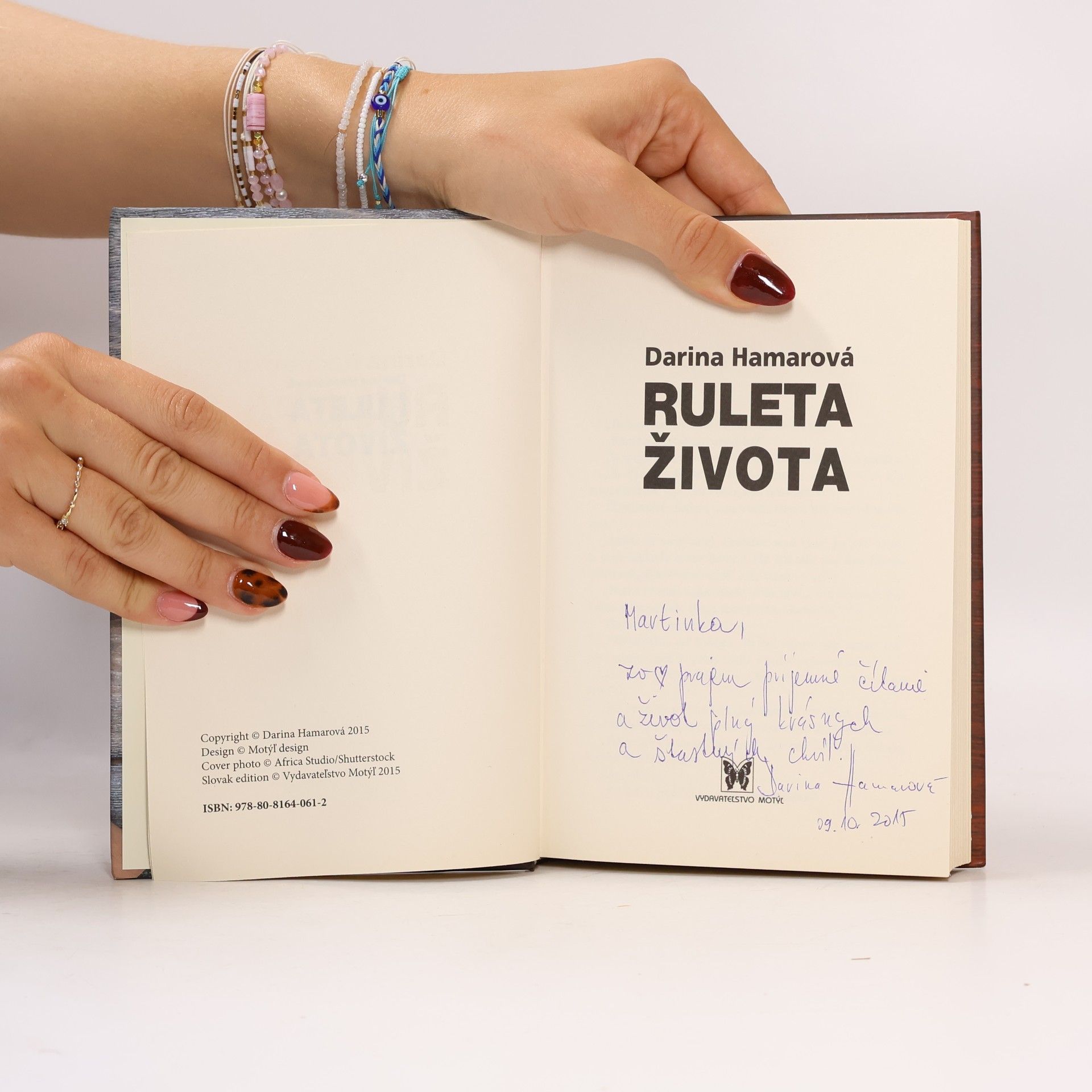 Darina Hamarová Ruleta života