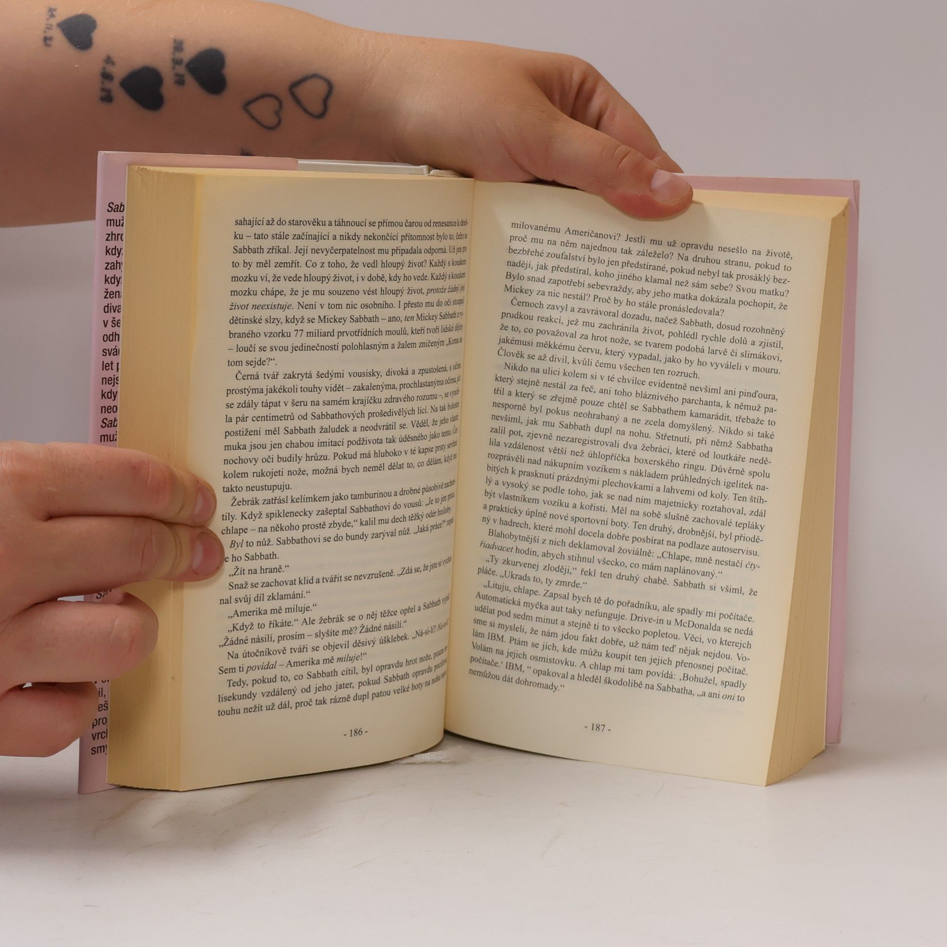Philip Roth Sabbathovo divadlo