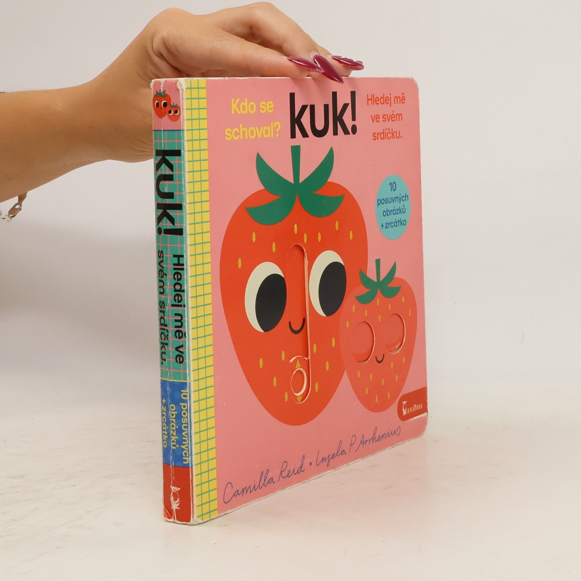 Ingela P. Arrhenius Kuk! : kdo se schoval?. Hledej mě ve svém srdíčku