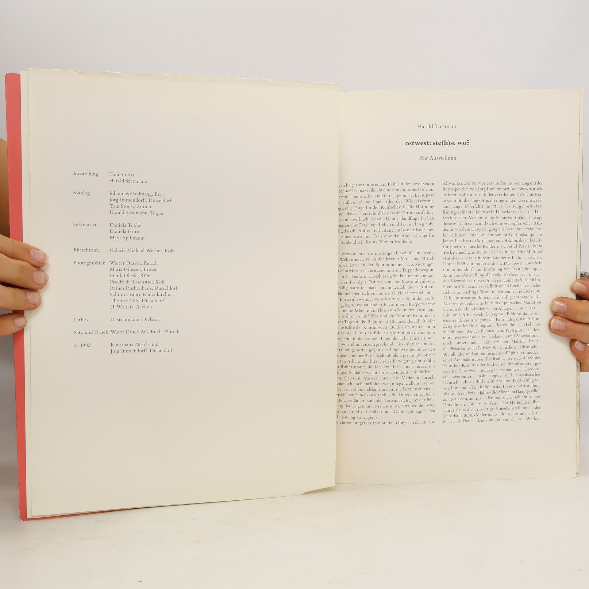 kolektiv Kunsthaus Zürich 1983