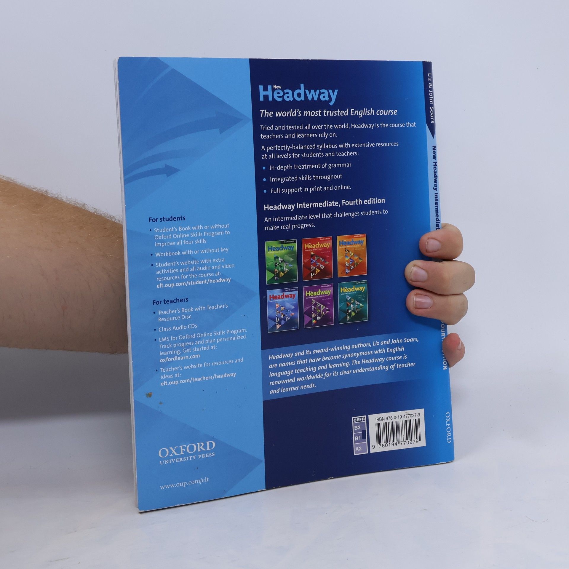 Liz Soars New Headway Fourth Edition Intermediate Workbook with Key
