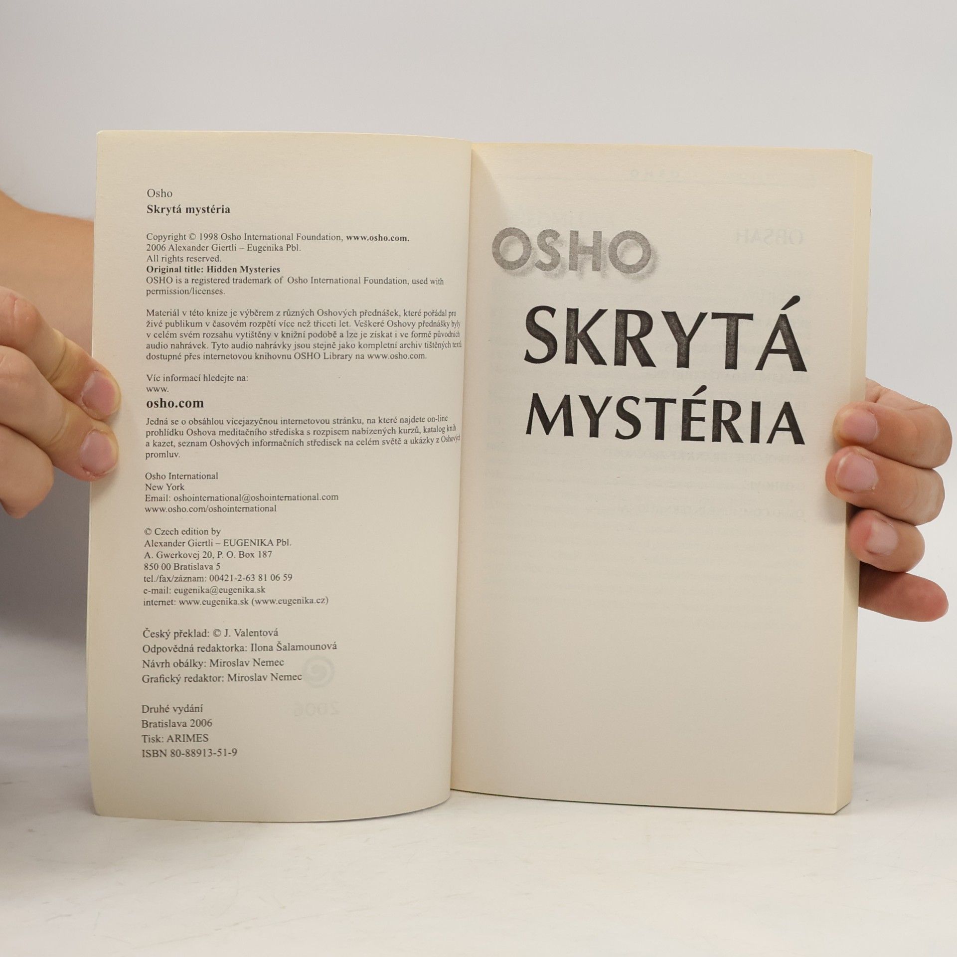 Ošó Skrytá mystéria
