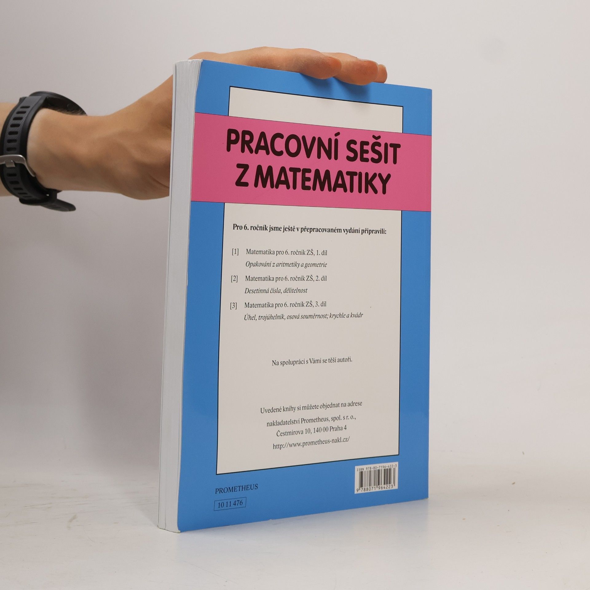 Oldřich Odvárko Pracovní sešit z matematiky : soubor úloh pro 6. ročník základní školy