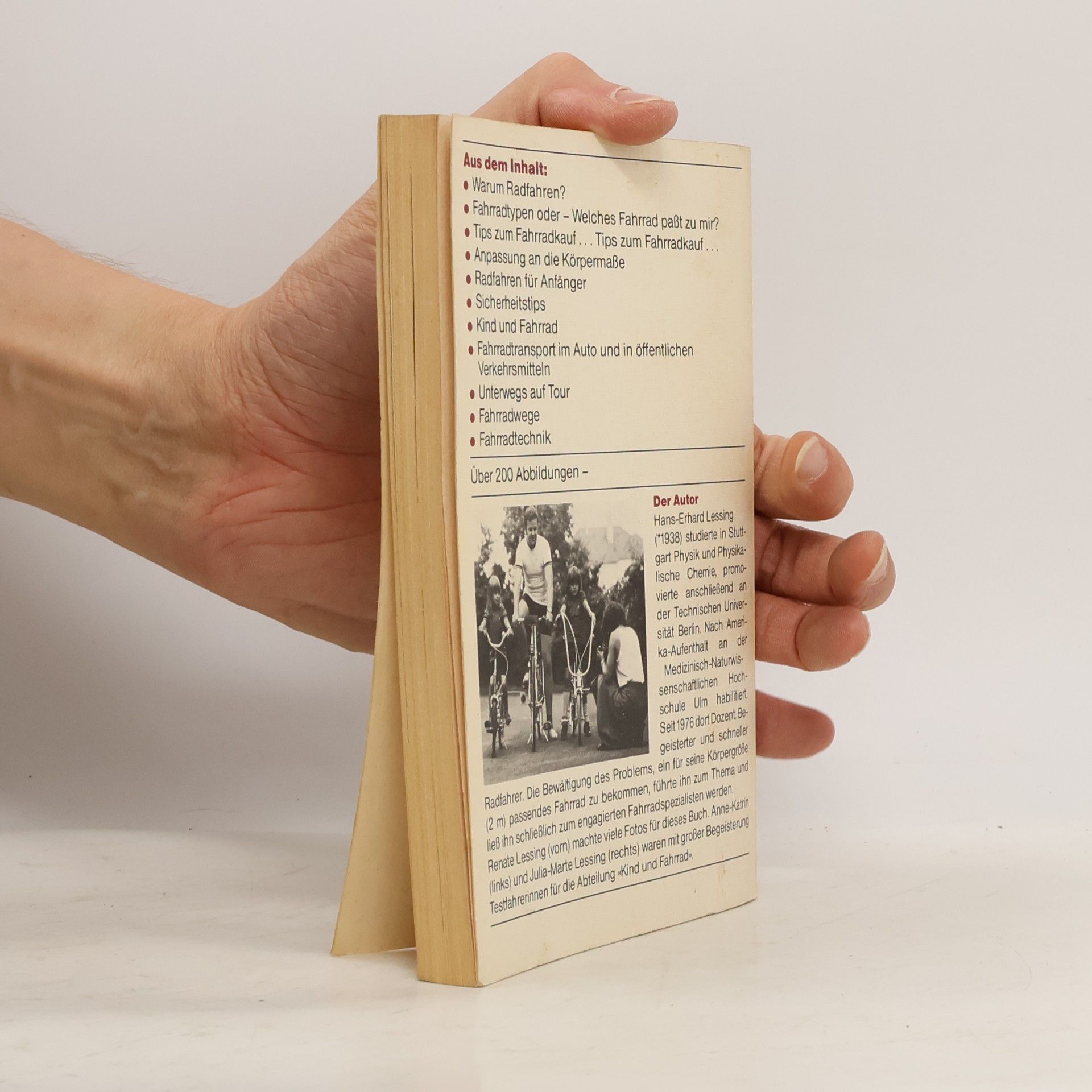 Hans-Erhard Lessing Das Fahrradbuch