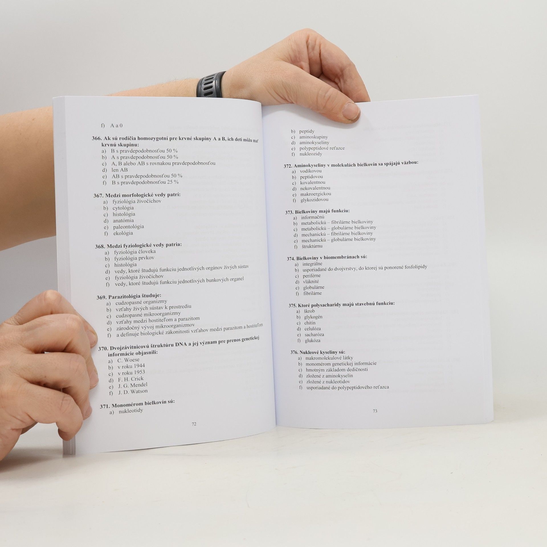 Various authors Biológia a chémia modelové otázky na prijímacie skúšky pre bakalárske štúdium