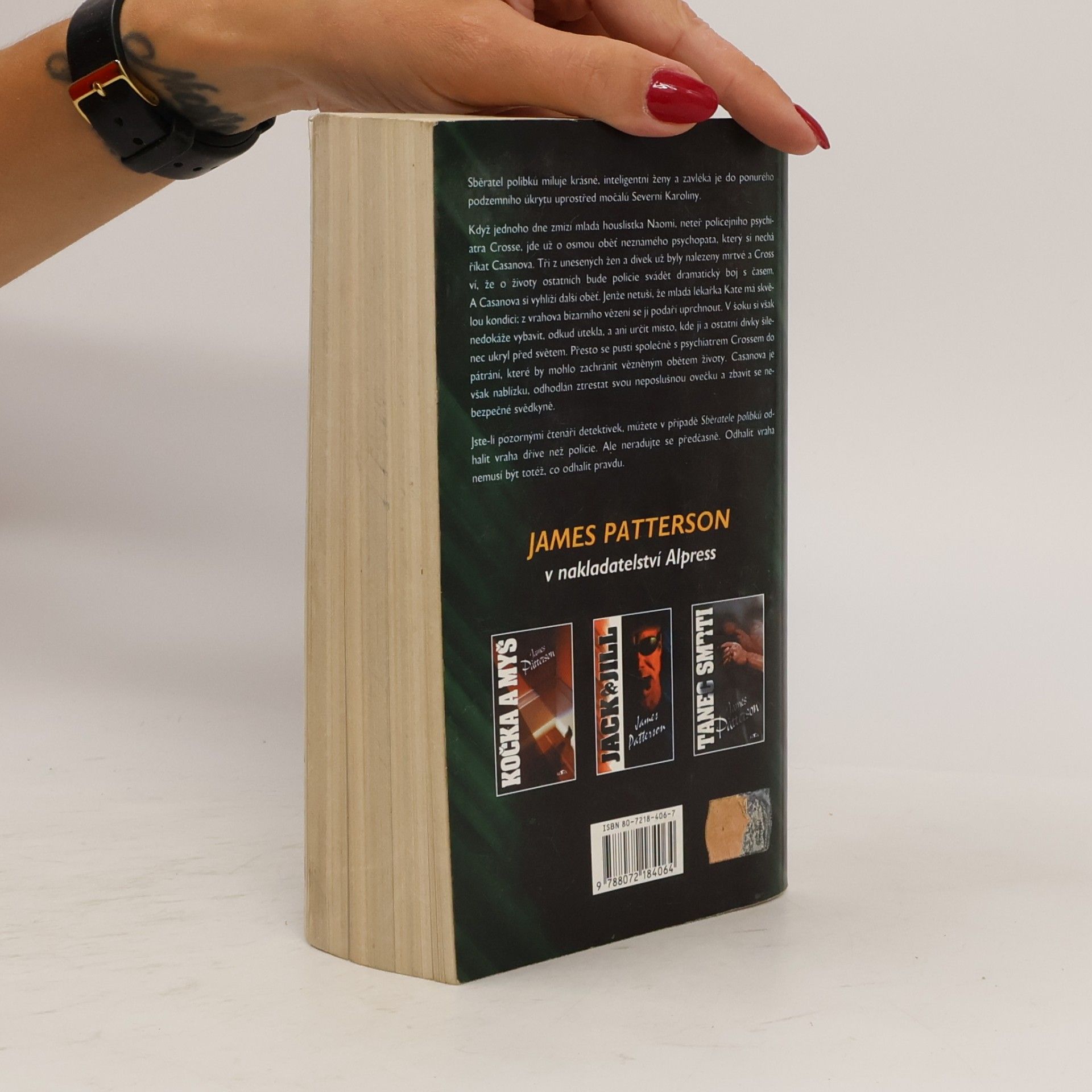 James Patterson Sběratel polibků