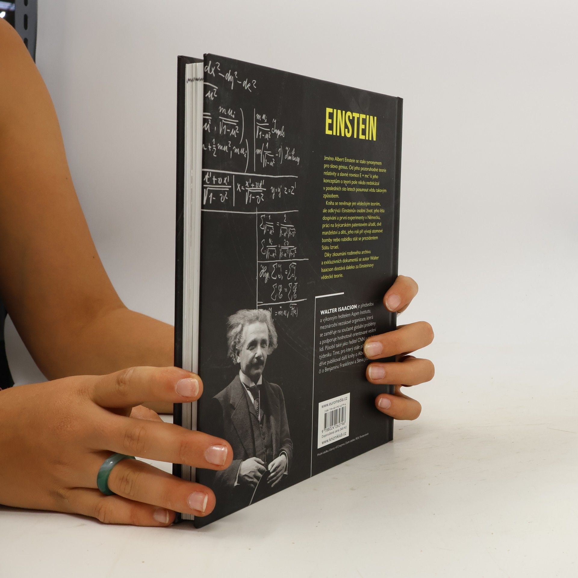 Walter Isaacson Einstein. Člověk, génius a teorie relativity