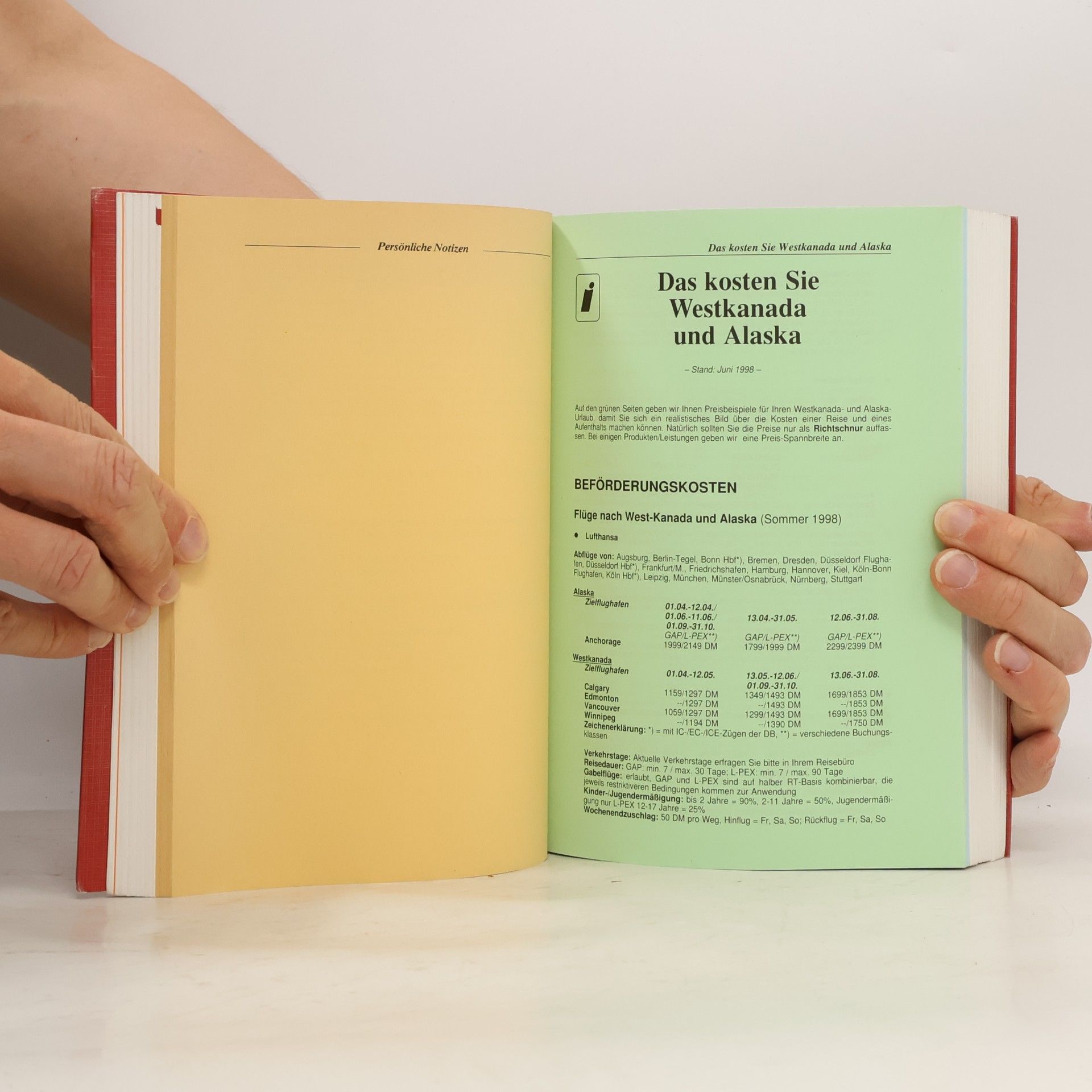 Karl-Wilhelm Berger Reise-Handbuch Kanada-Westen mit Südalaska