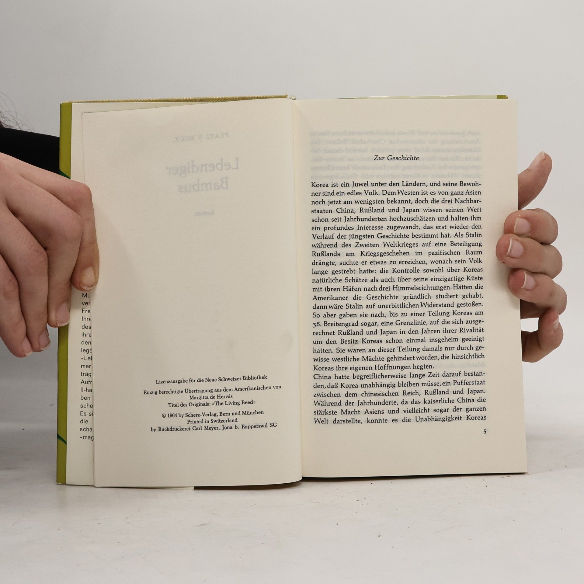 Pearl S. Buck Lebendiger Bambus