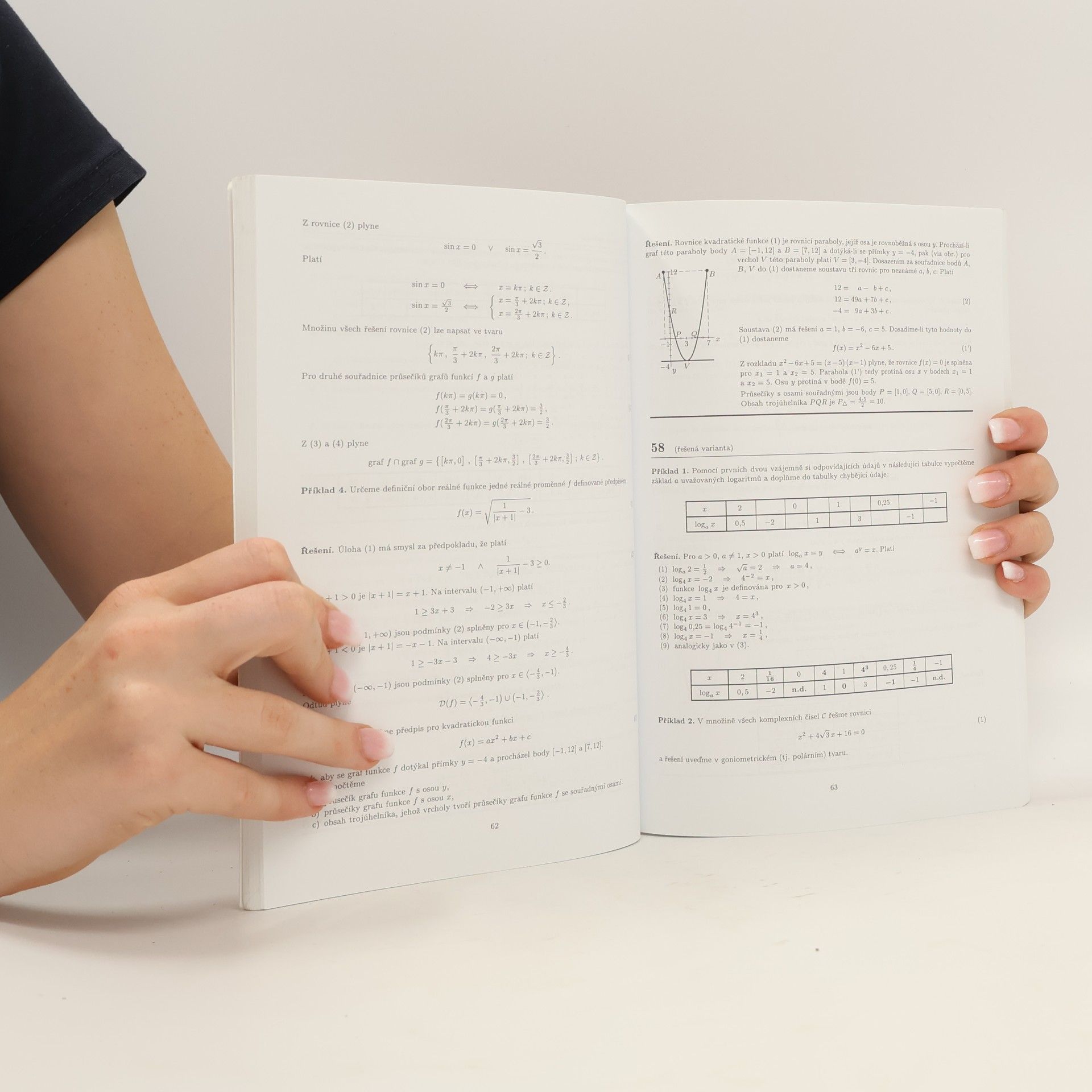 Miloš Kaňka Přijímací zkoušky z matematiky na vysoké školy s řešenými příklady