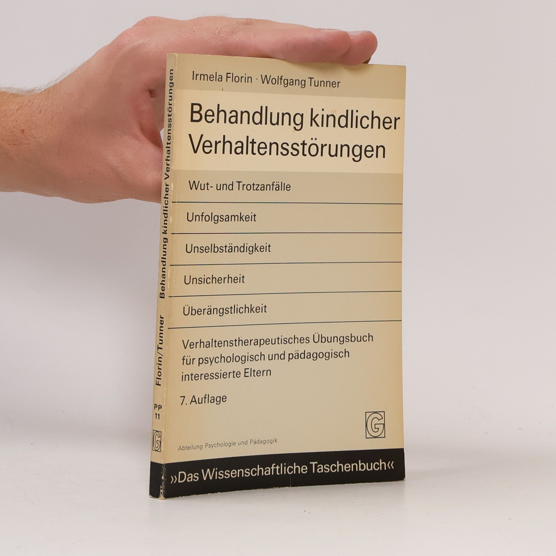 Wolfgang Tunner Behandlung kindlicher Verhaltensstörungen