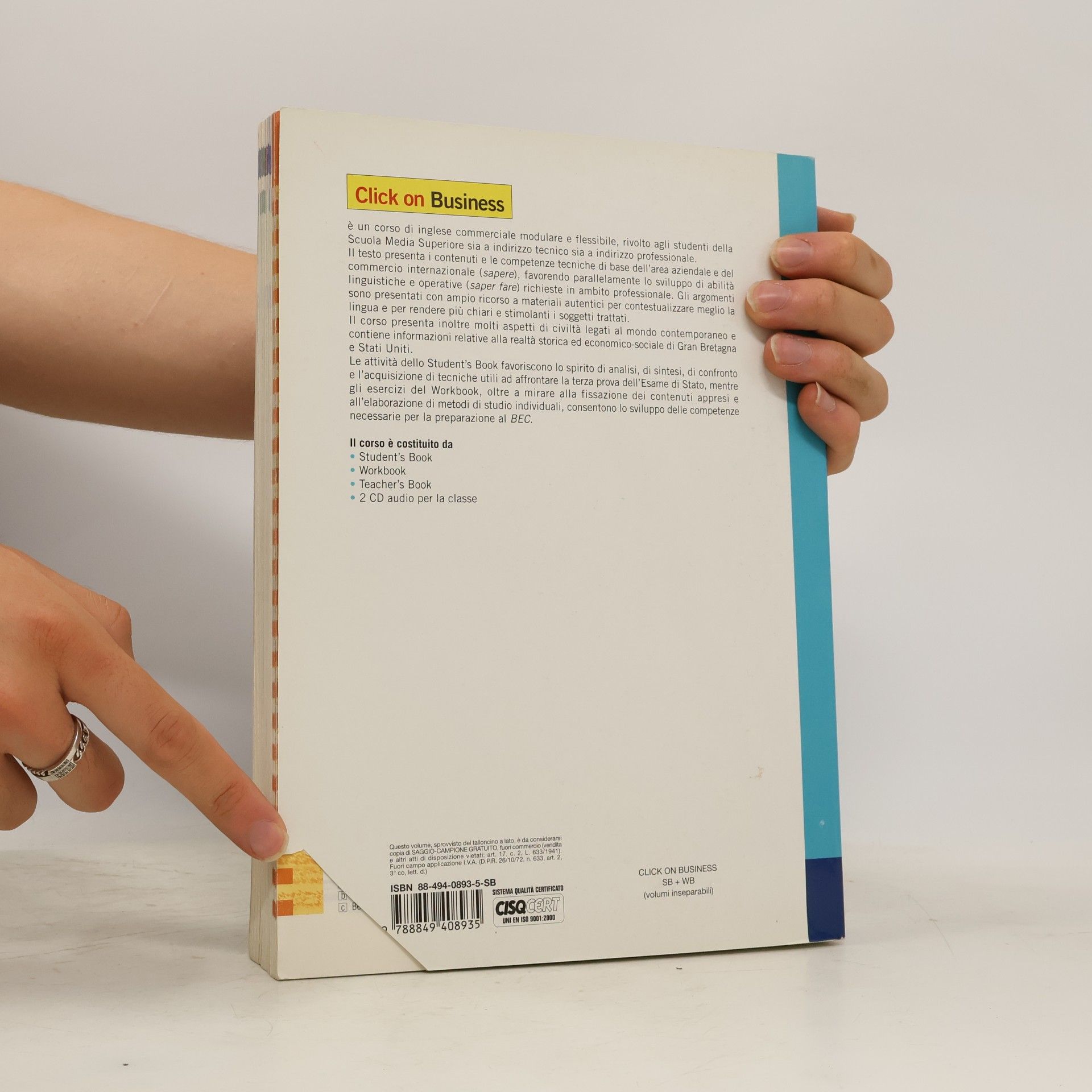 Margherita Fugiglando Cumino Click on business. Student's book-Workbook-Update. Per le Scuole superiori