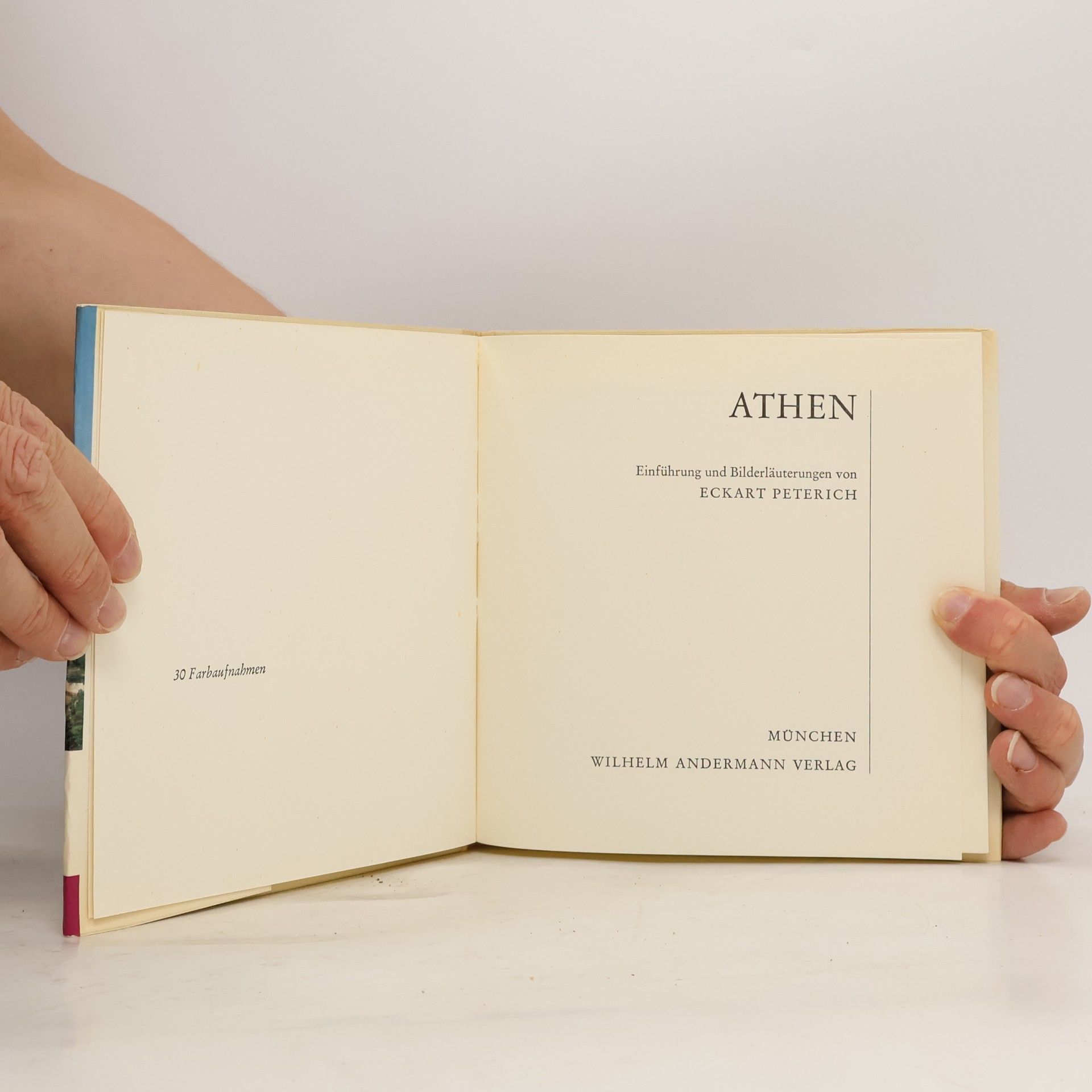 Eckart Peterich Athen