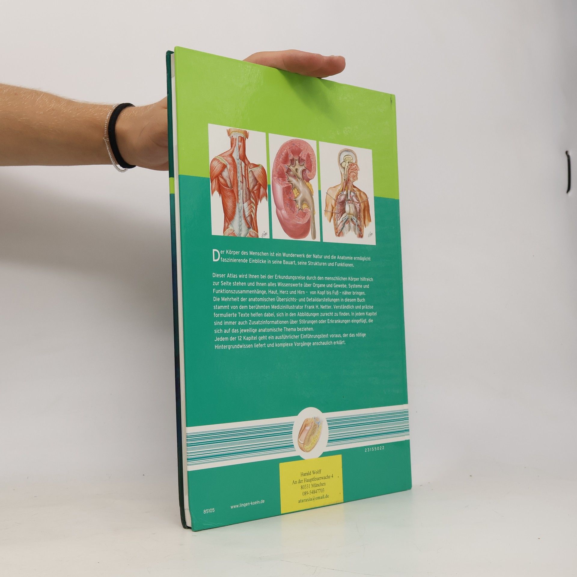 Autorenkollektiv Atlas des Menschen: Eine Reise durch den menschlichen Körper – Wunder der Anatomie