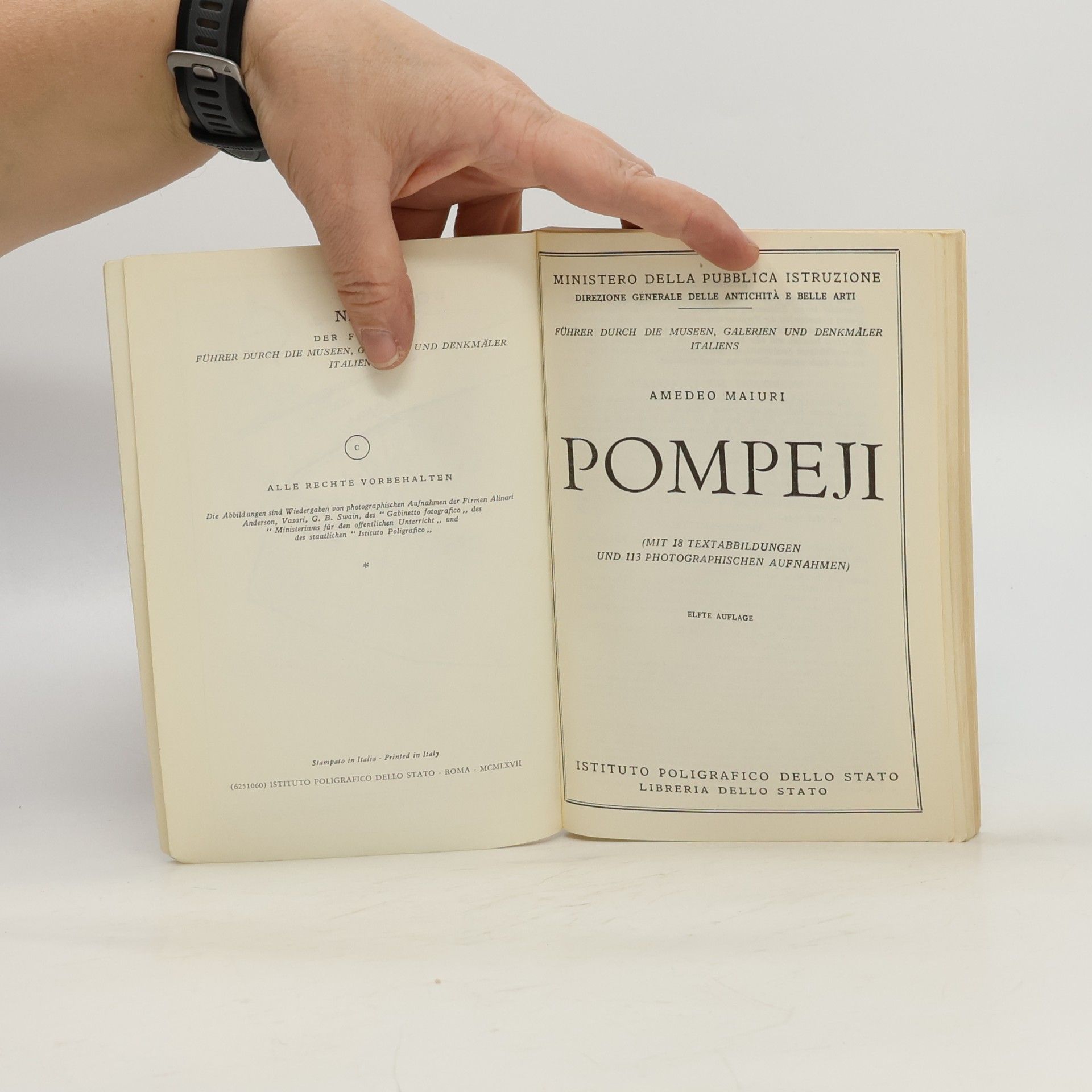 Amedeo Maiuri Pompeji