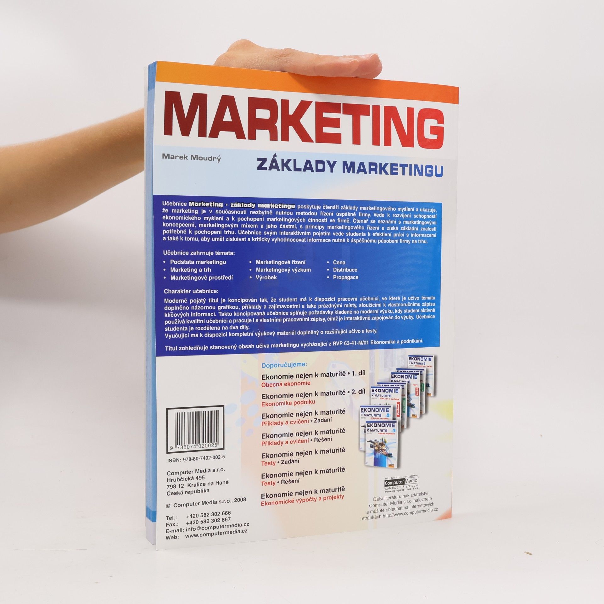 Marek Moudrý Marketing - Základy marketingu - Učebnice učitele