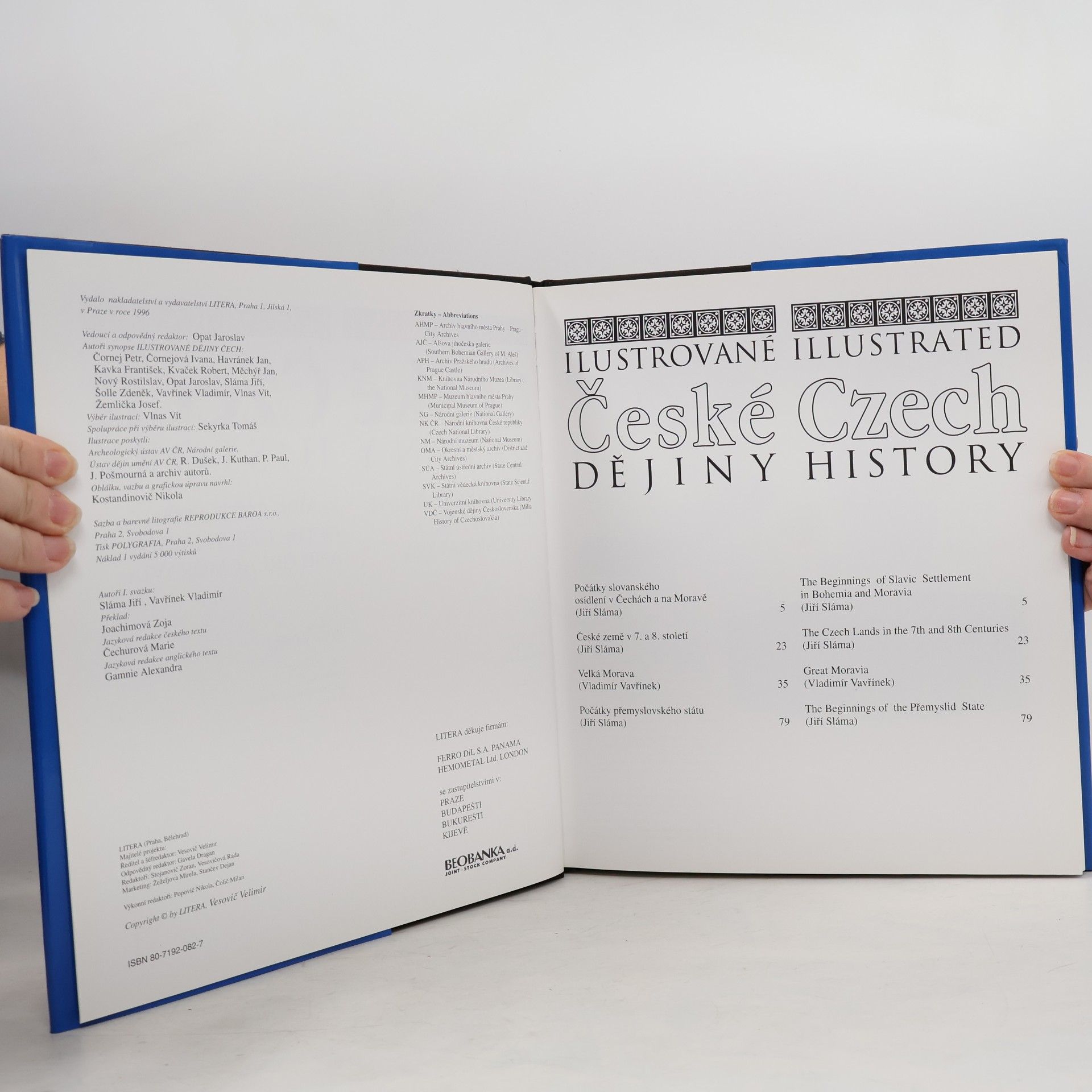 Jiří Sláma Ilustrované české dějiny 1 / Illustrated Czech History 1