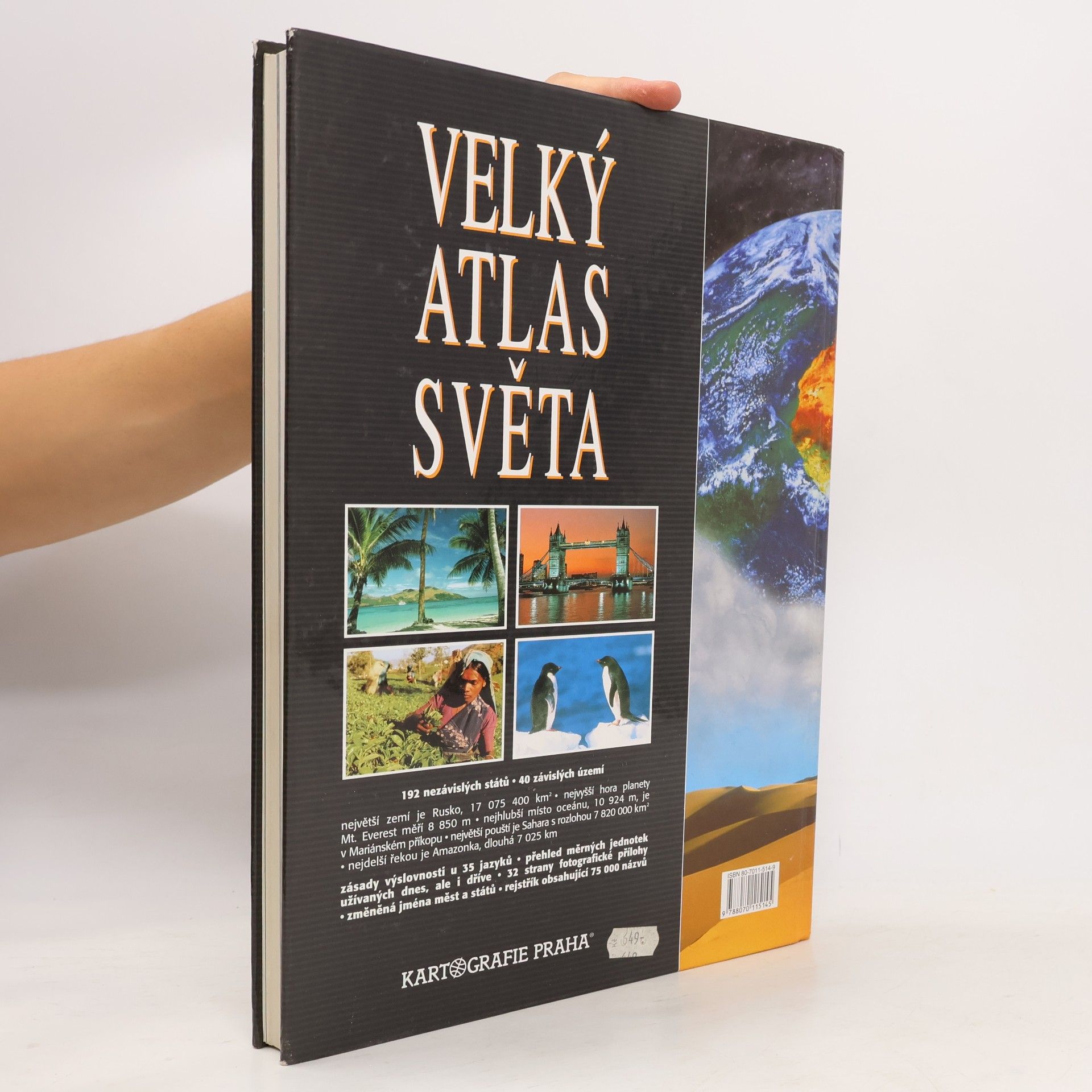 Kolektiv autorů Velký atlas světa