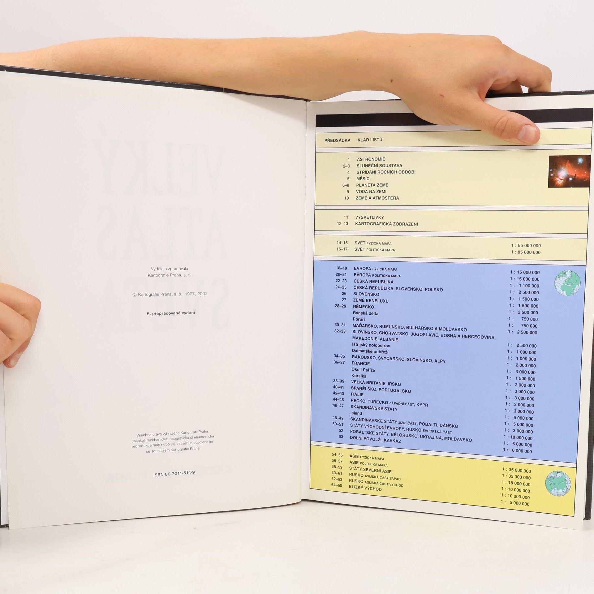 Kolektiv autorů Velký atlas světa