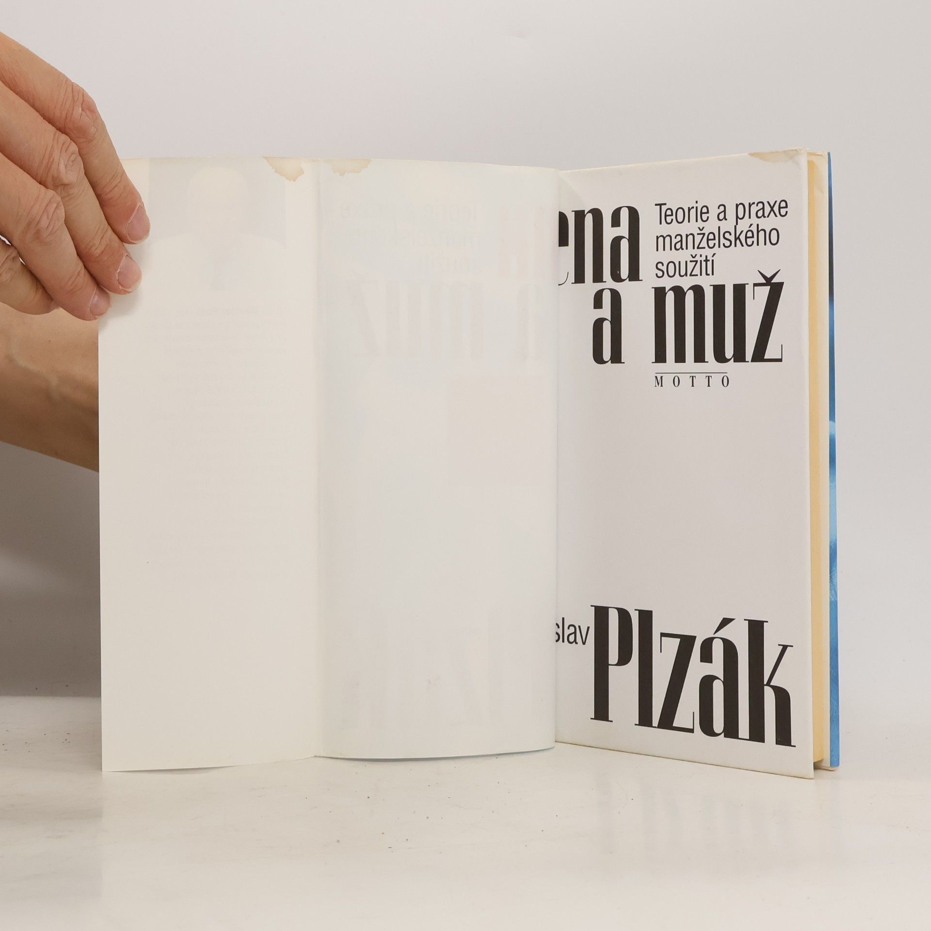 Miroslav Plzák Žena a muž