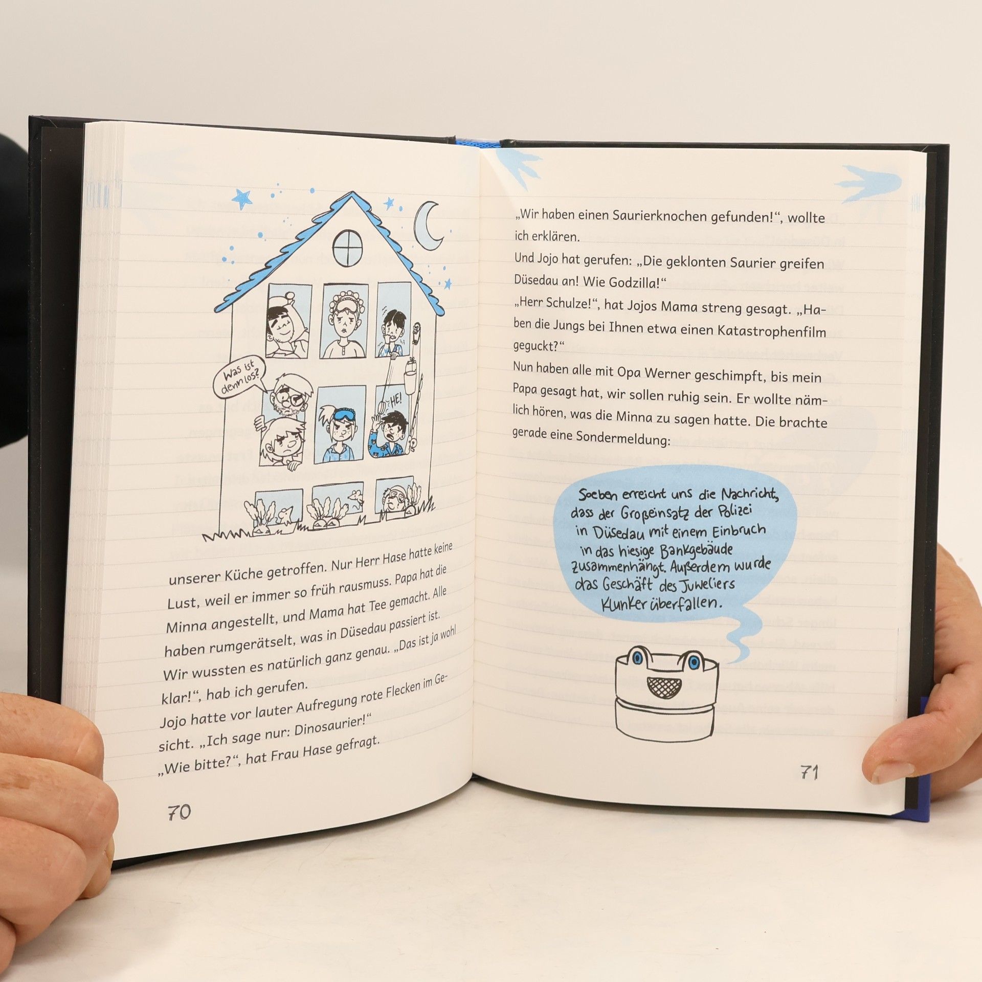 Kati Naumann Niemals den roten Knopf drücken, 3, oder die Dinos drehen durch!
