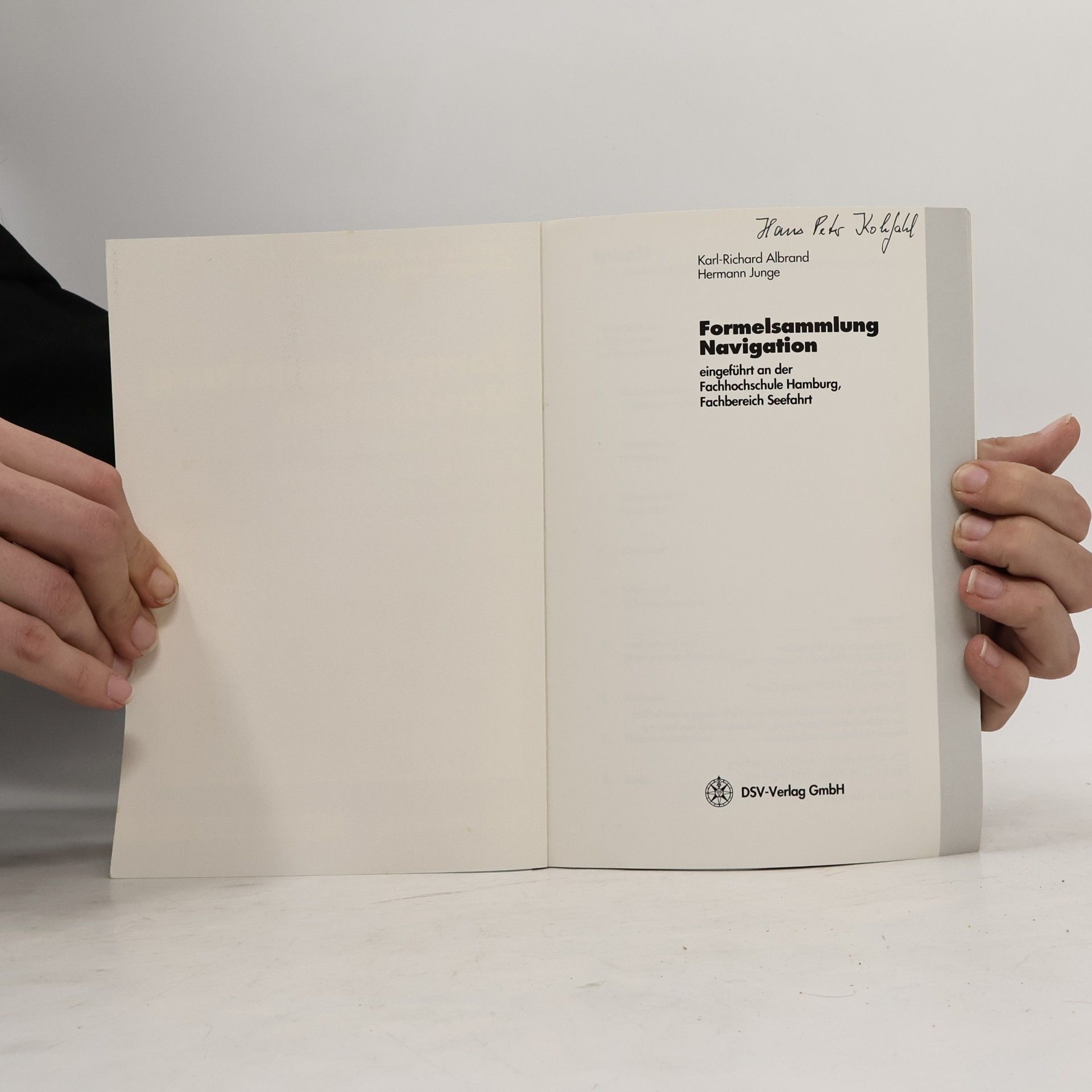 Karl-Richard Albrand Bücher mit mehr Wissen: Formelsammlung Navigation