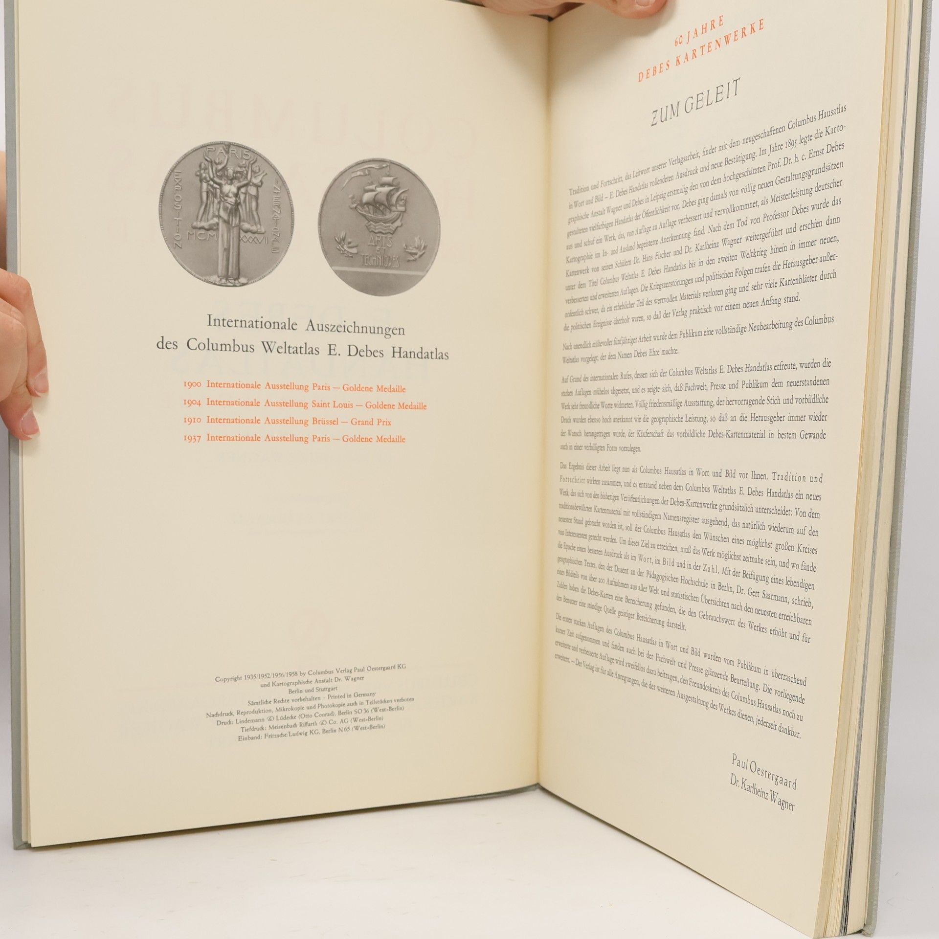 Ernst Debes Columbus Hausatlas in Wort und Bild