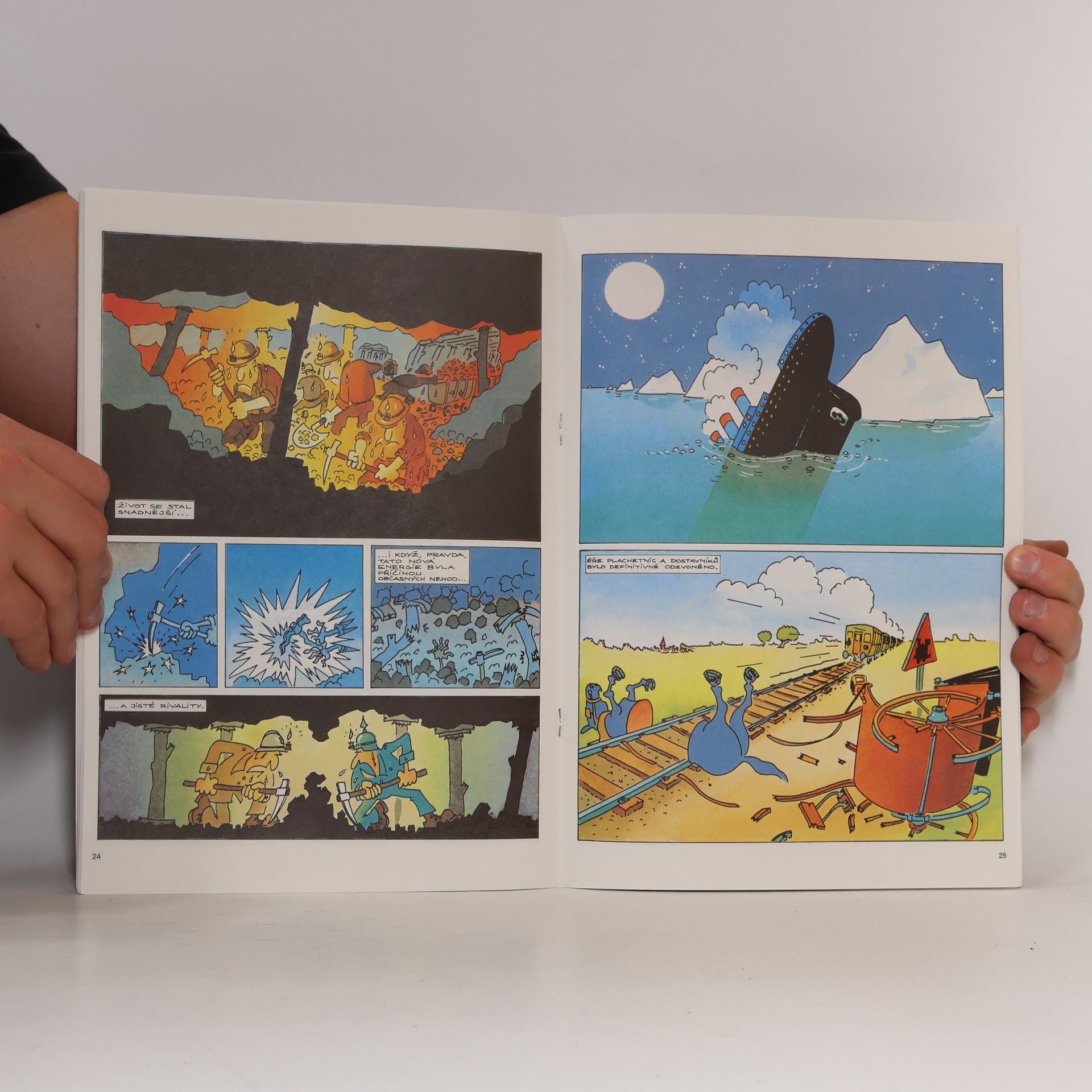 Konk Hledání ztraceného ráje : naučný comics