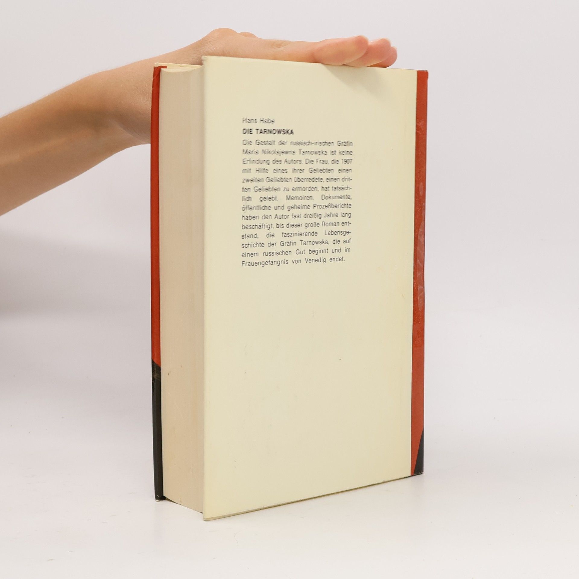 Hans Habe Die Tarnowska