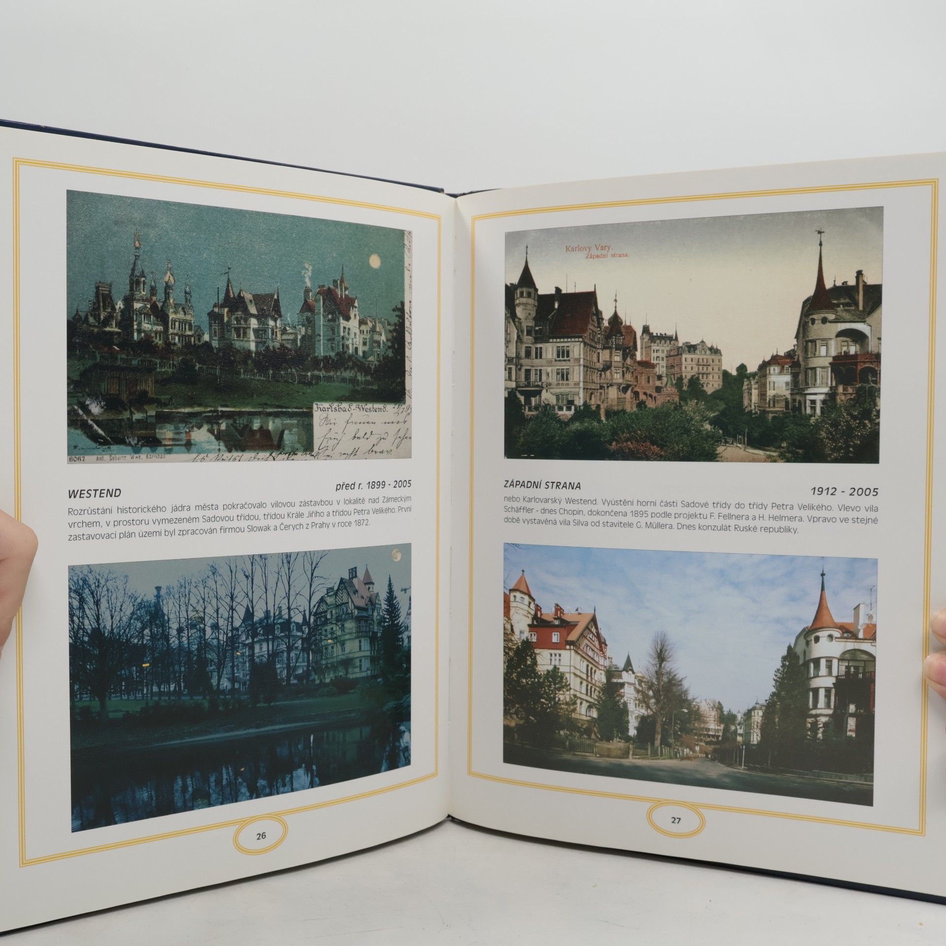 Zdeňka Štěpánová Karlovy Vary před sto lety a dnes