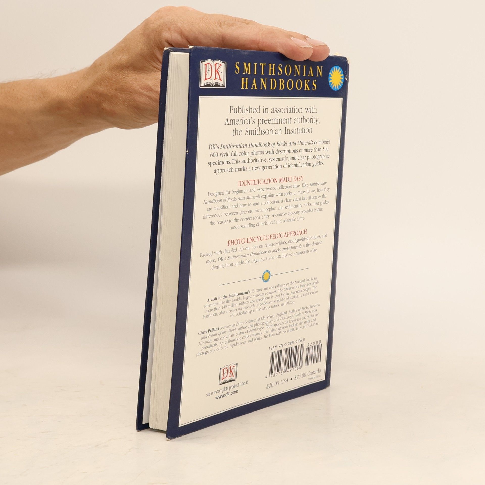 Chris Pellant Smithsonian Handbooks: Rocks and Minerals