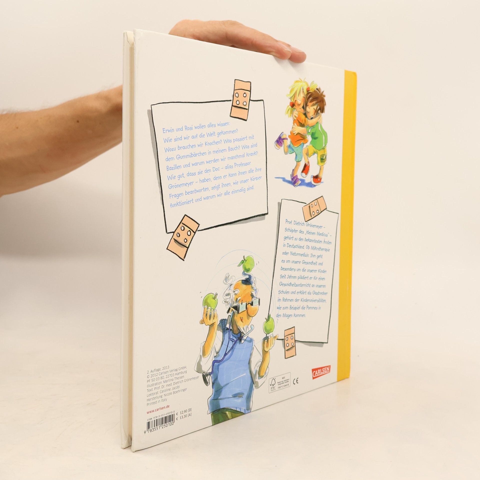 Dietrich Grönemeyers Mein großes Buch vom Körper mit Erwin und Rosi