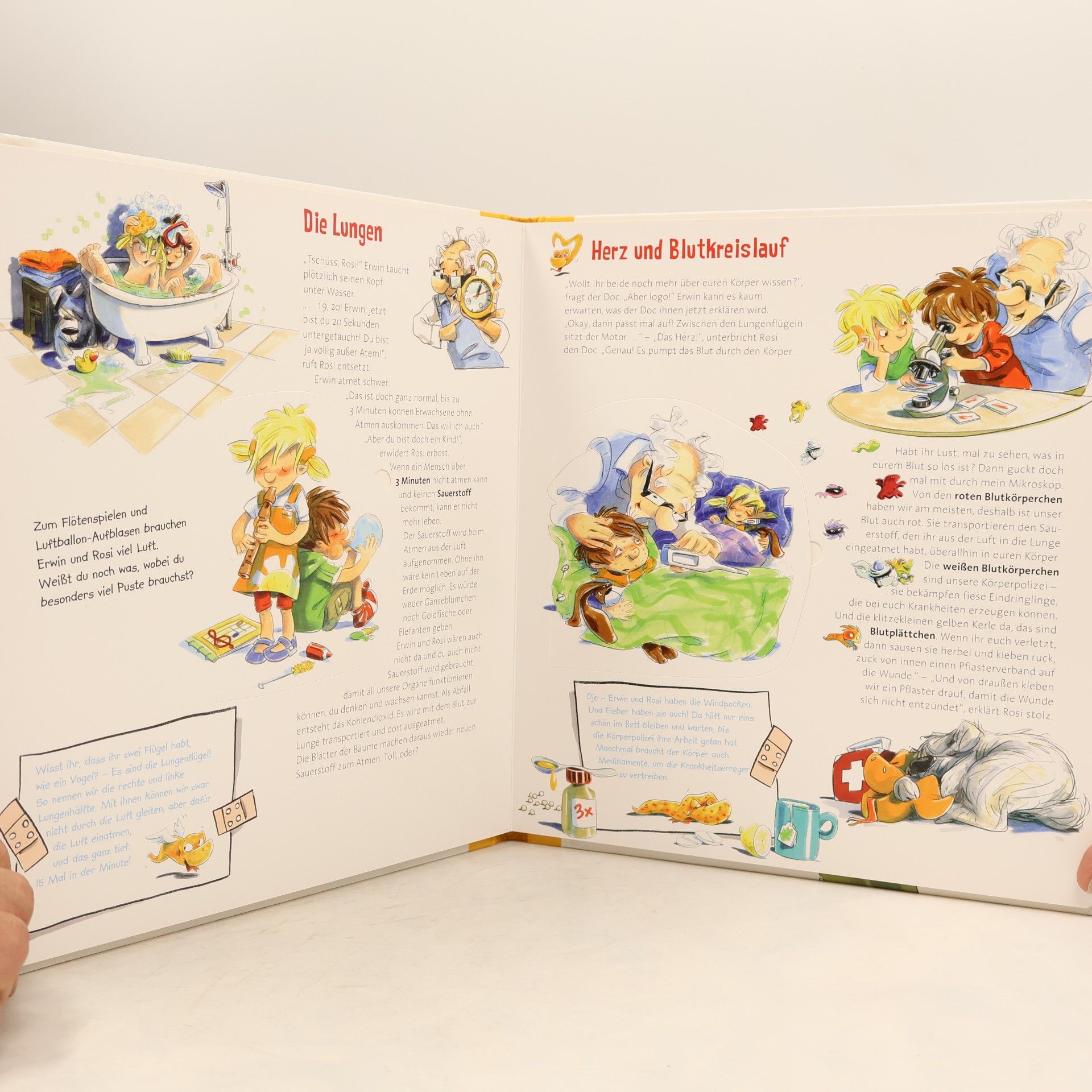 Dietrich Grönemeyers Mein großes Buch vom Körper mit Erwin und Rosi