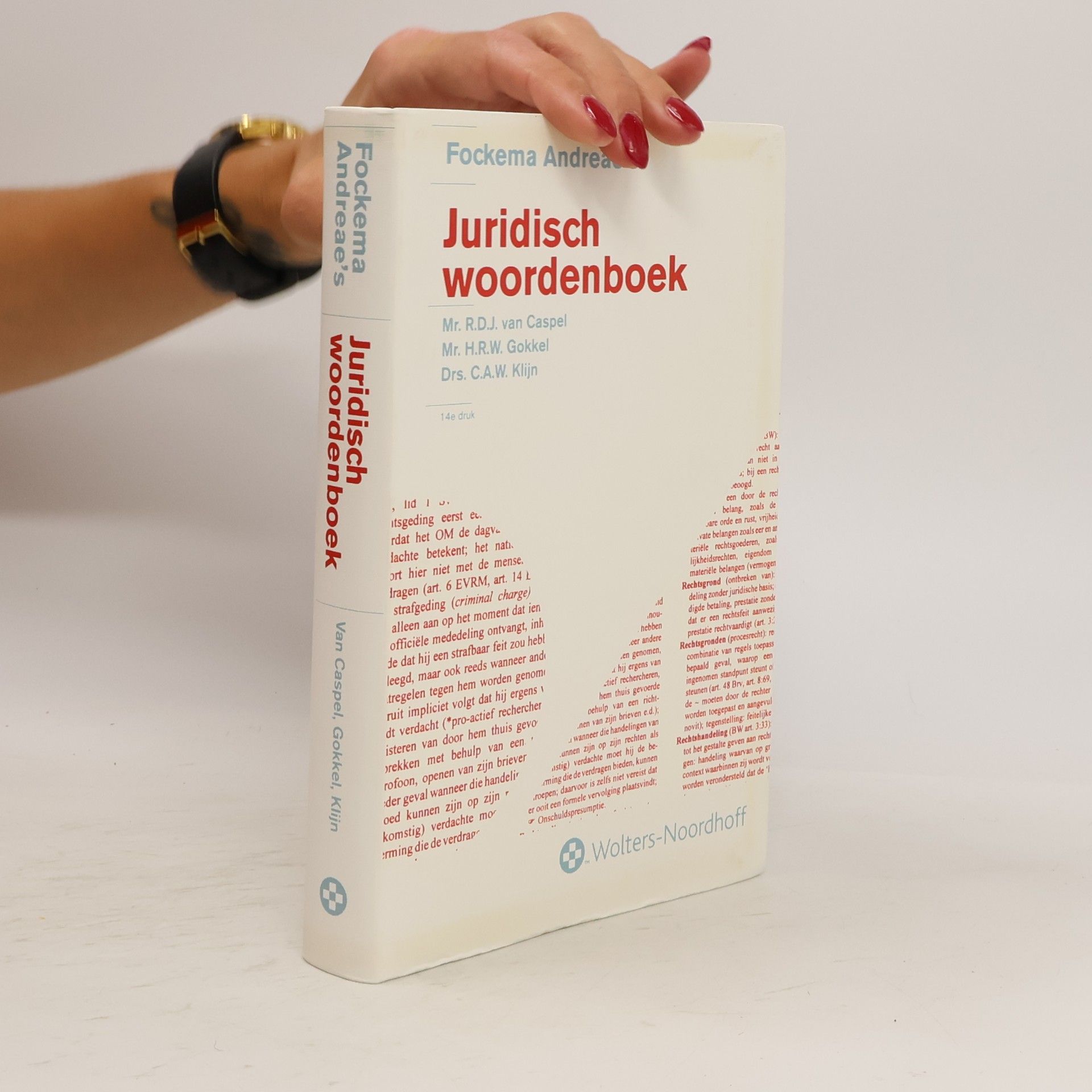 C. A. W. Klijn Fockema Andreae's juridisch woordenboek - 14e druk
