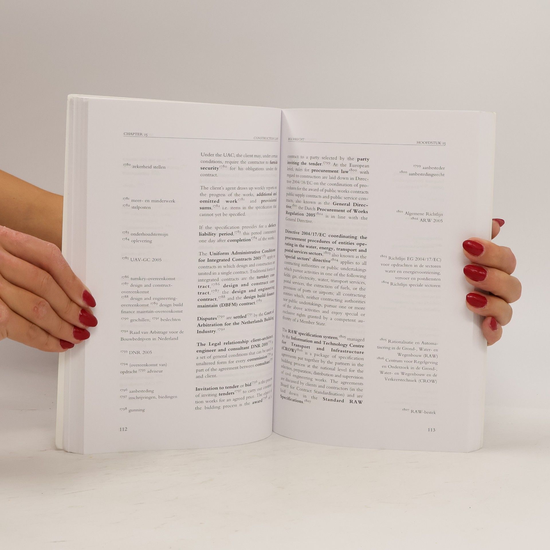 Tony Foster Dutch Legal Terminology In English: Revised And Enlarged Edition