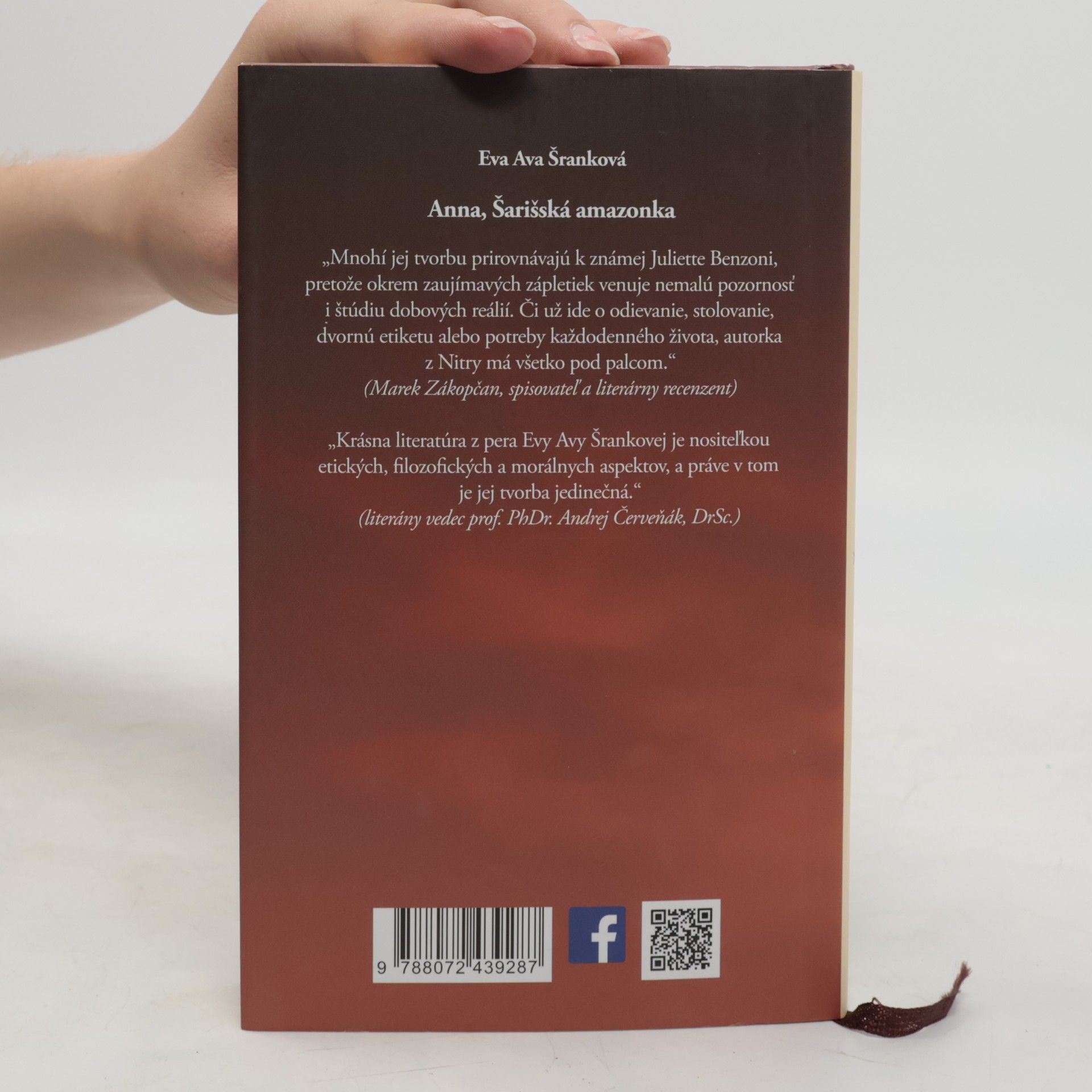Eva Ava Šranková Anna: Šarišská amazonka