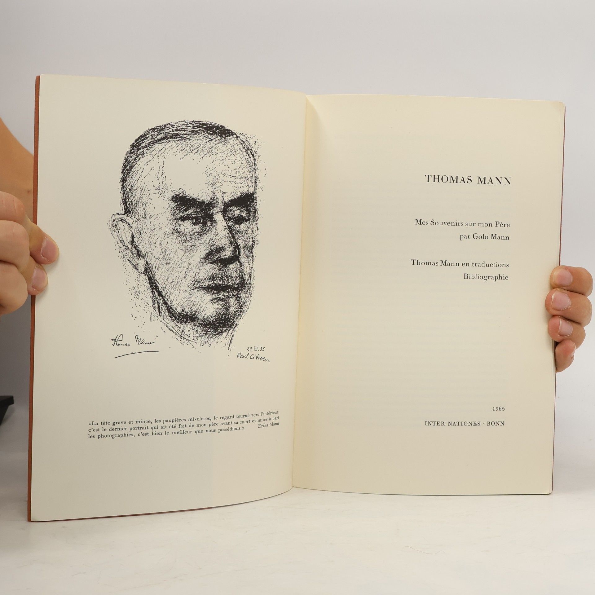 Golo Mann Thomas Mann. Erinnerungen an meinen Vater