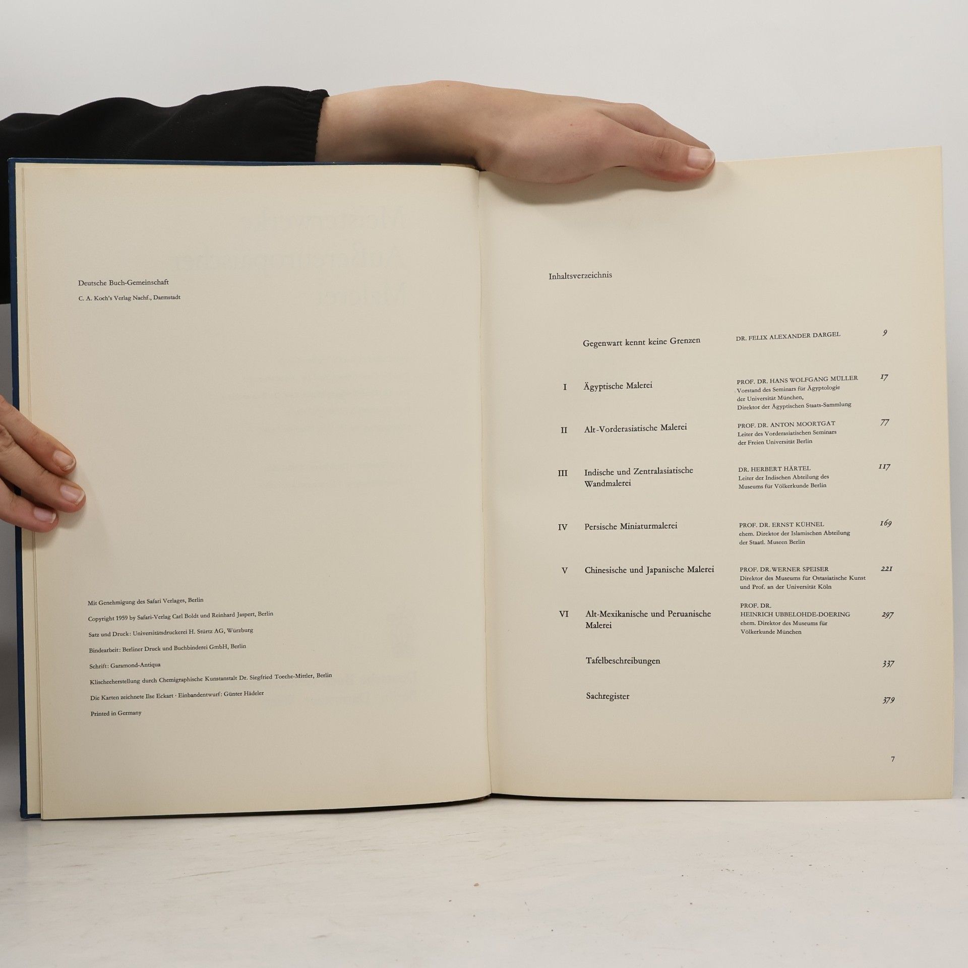 Various authors Aussereuropäischer Malerei