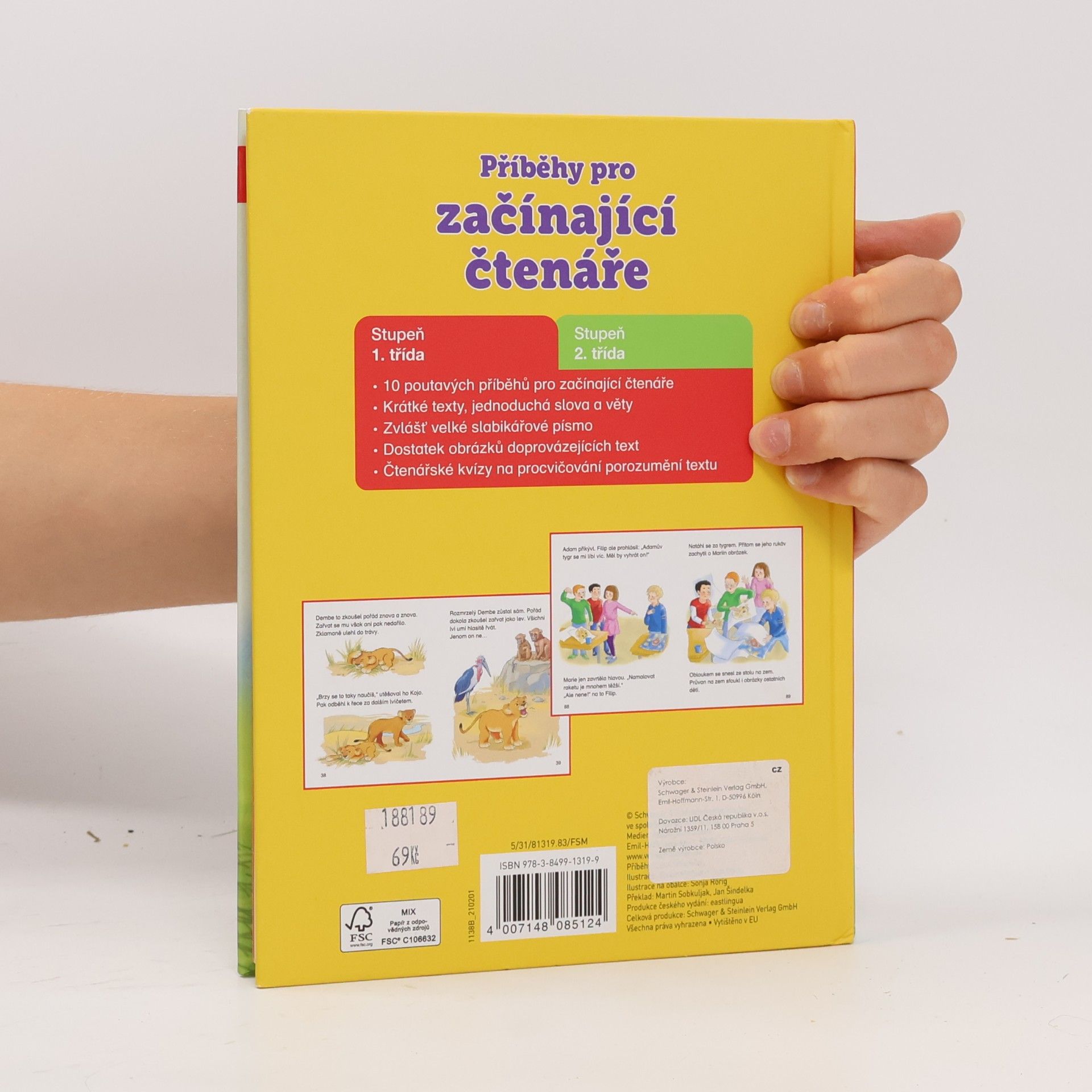 Kolektiv autorů Příběhy pro začínajícího čtenáře 1. třída