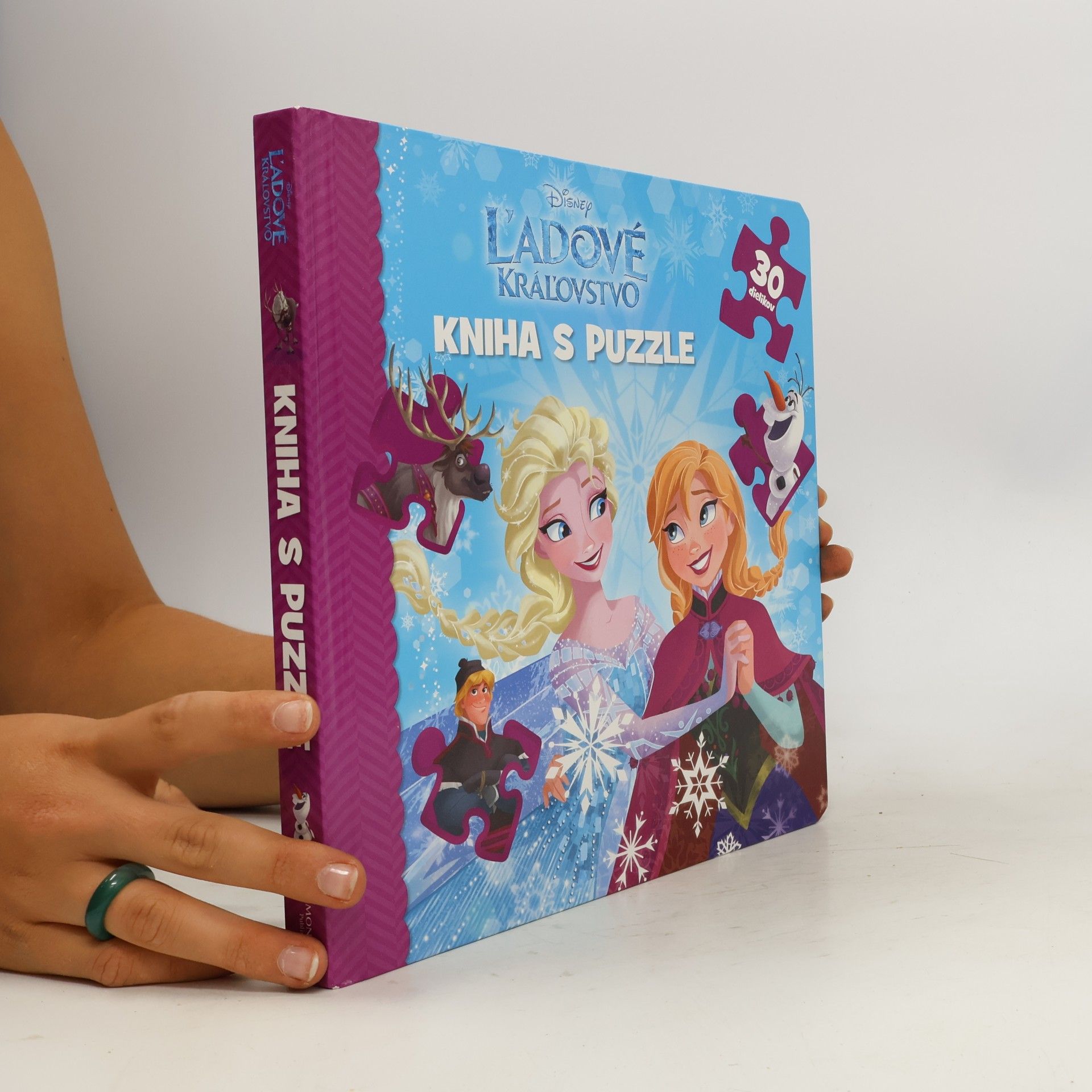 Autores varios Ladové kráľovstvo: kniha s puzzle