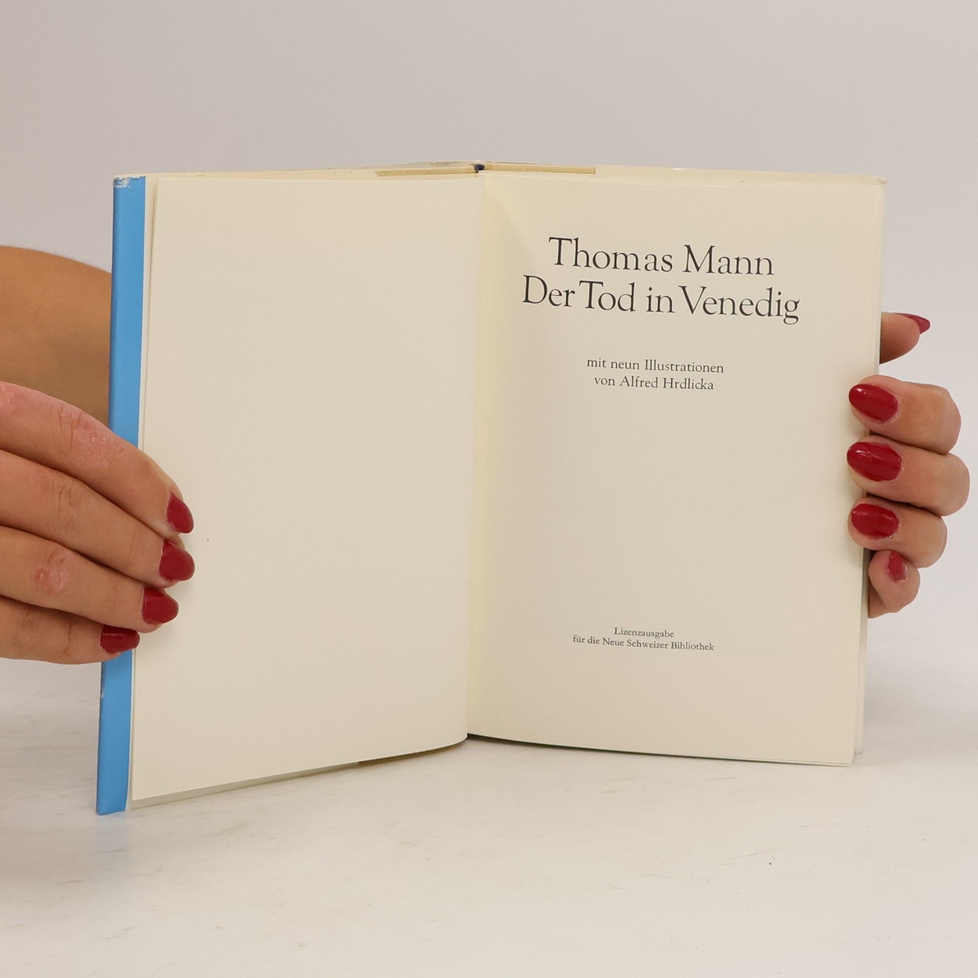 Thomas Mann Der Tod in Venedig