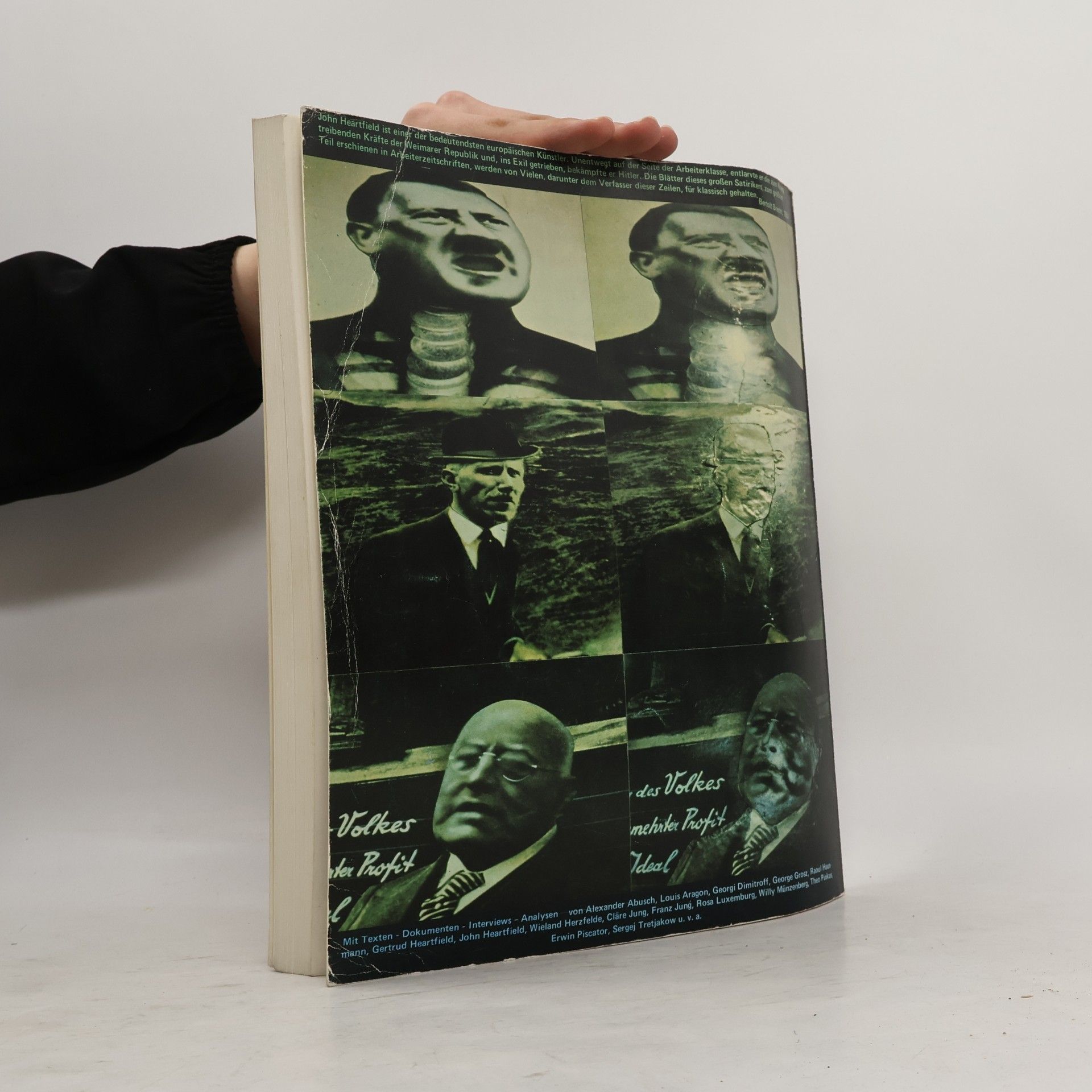 Eckhard Siepmann Montage. John Heartfield