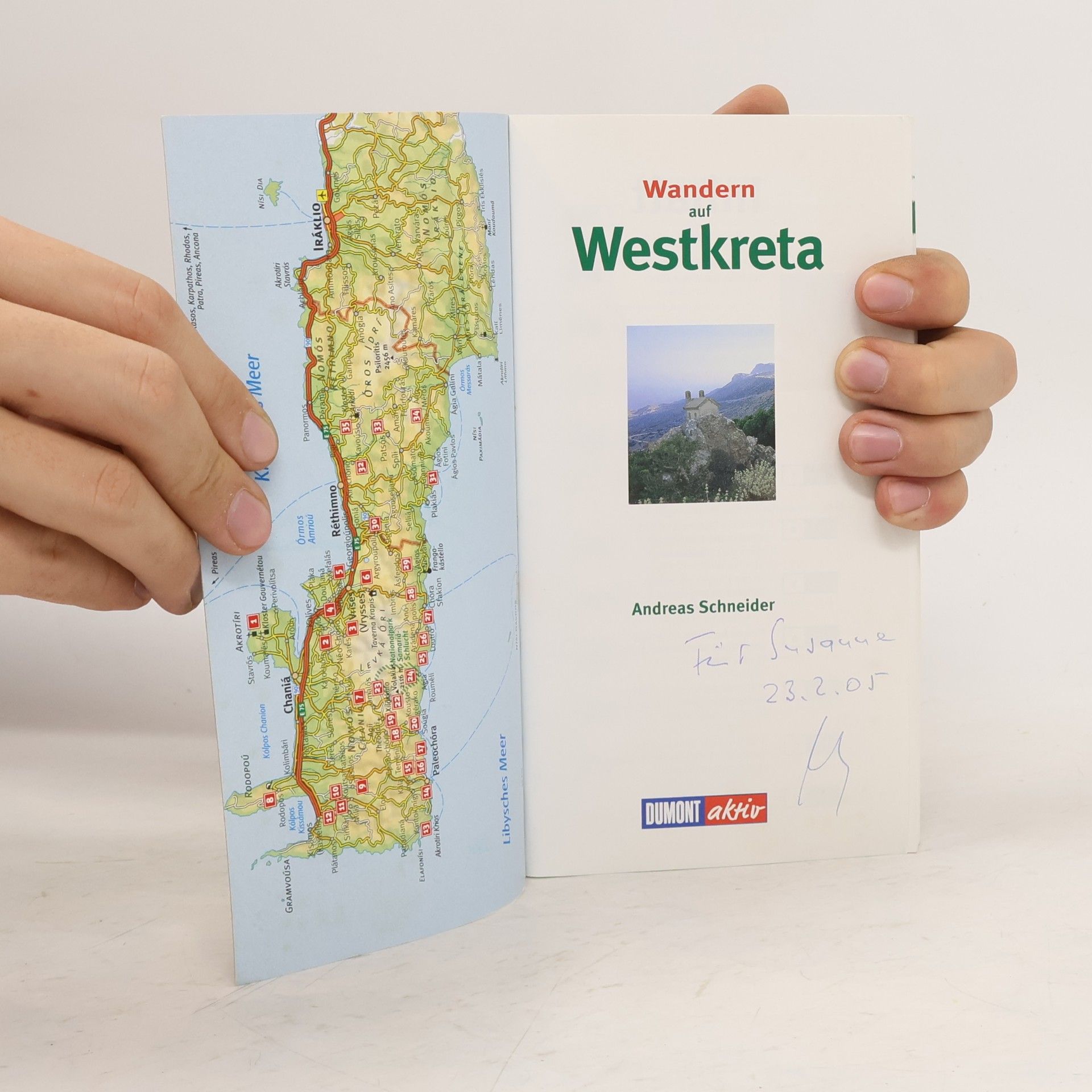 Andreas Schneider-Neureither Wandern auf Westkreta