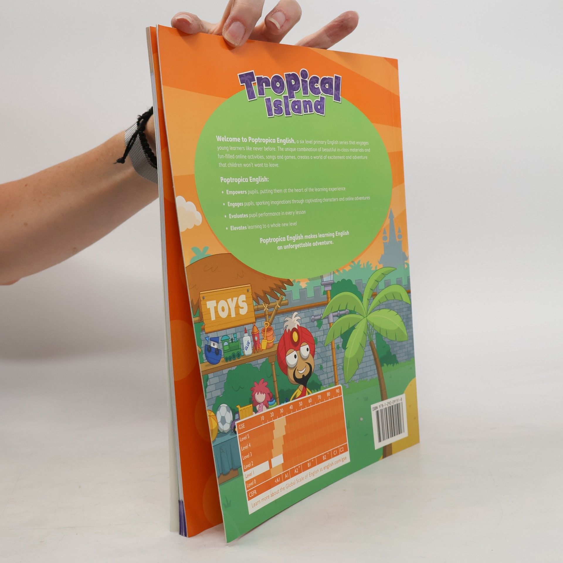 Linnette Ansel Erocak Poptropica English Level 1 Pupil´s Book for Pack