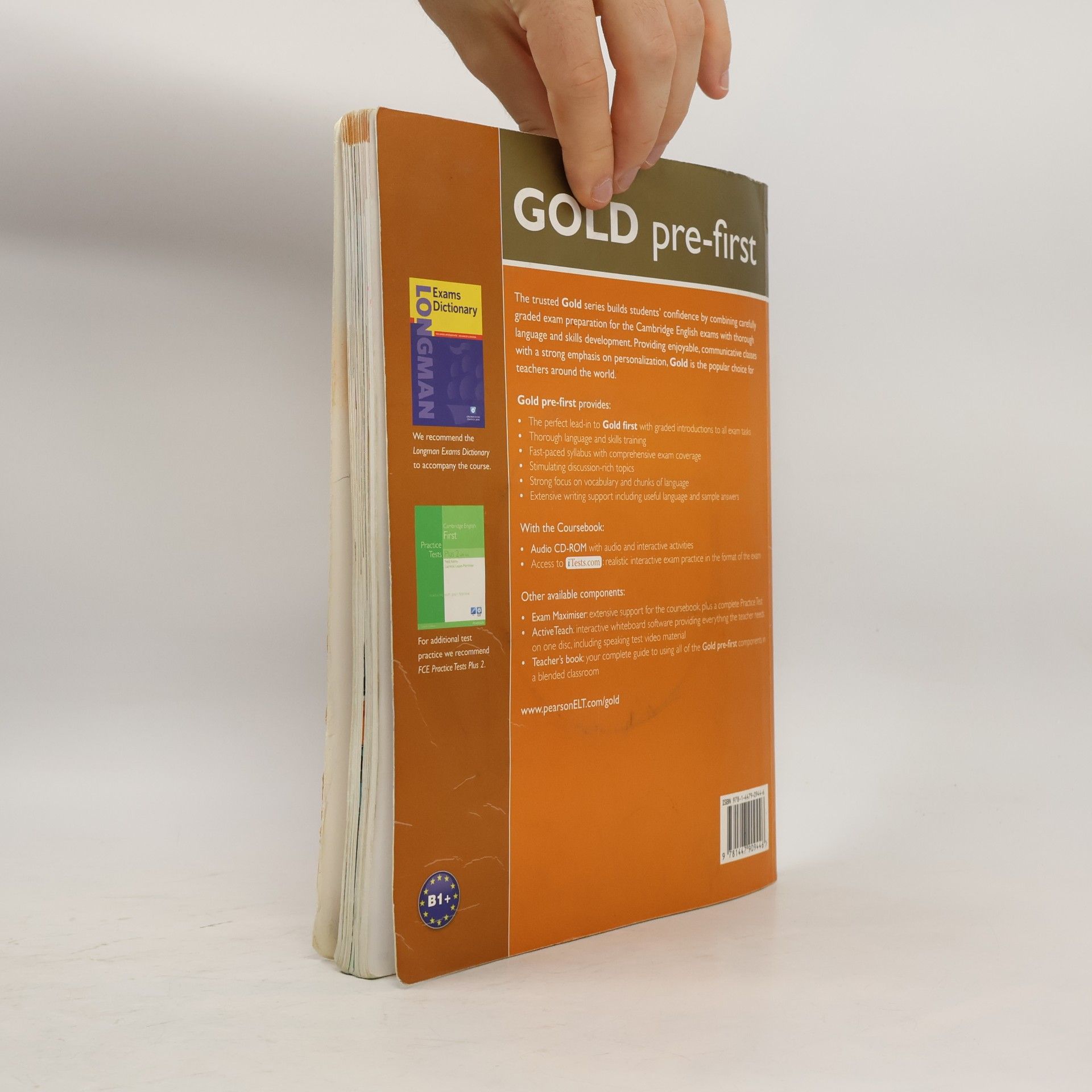 Jon Naunton New Gold Pre-First Coursebook (with CD-ROM incl. Class Audio)